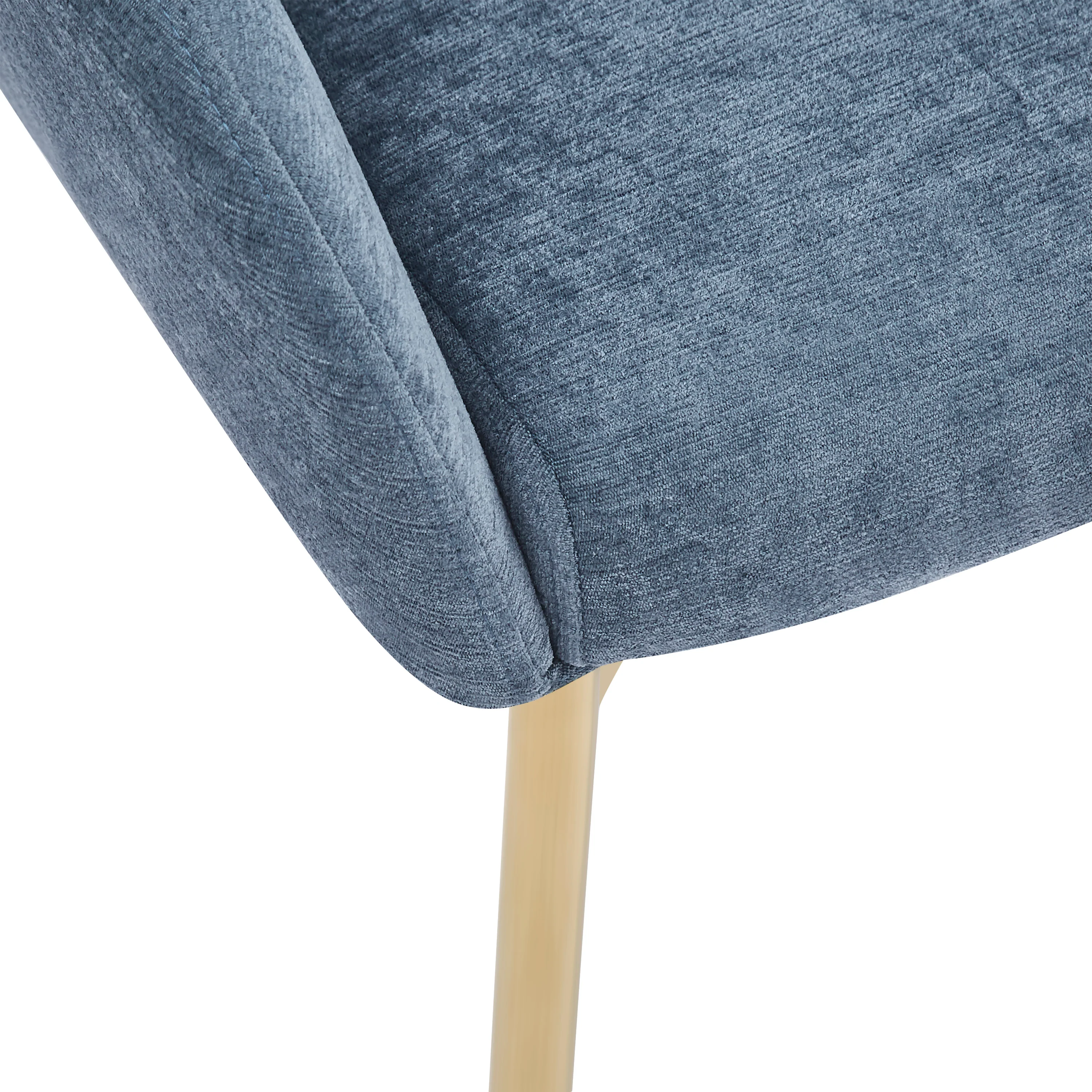 Catherine Polyester Round Back Dining Chair, Set of 2 - furnishings