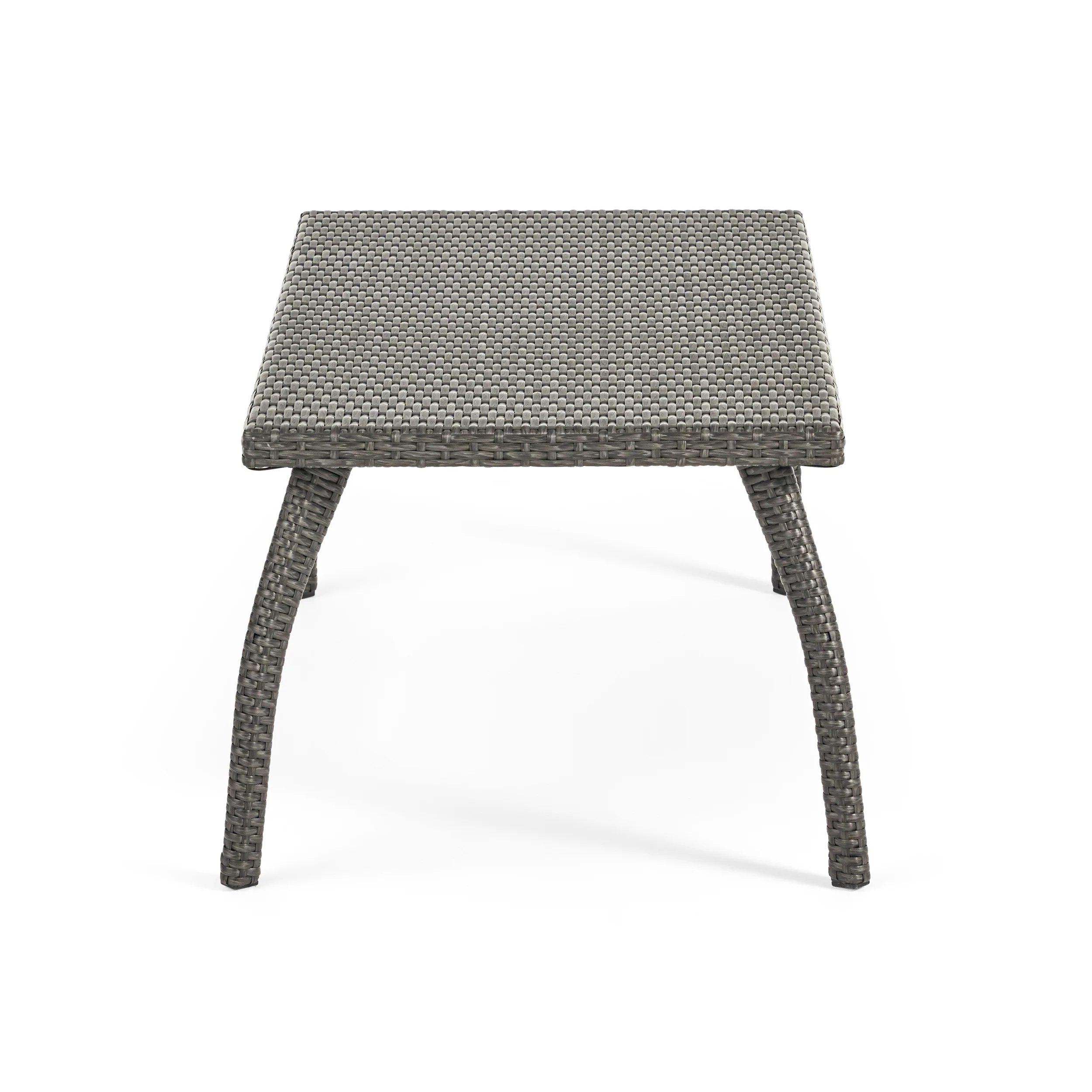 Voyage Outdoor 8 Piece Gray Wicker Chat Set with Cushions - furnishings