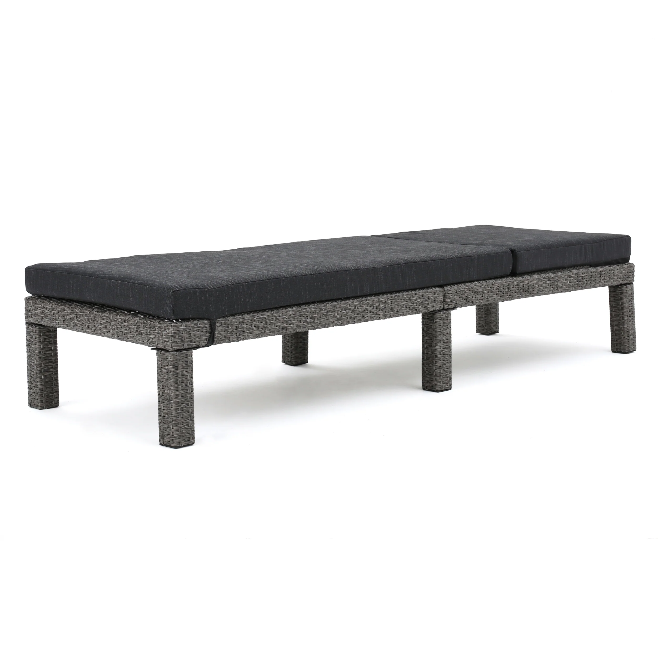Phillips Outdoor 17 PcWicker Patio Set w/Water Resistant Cushion - furnishings