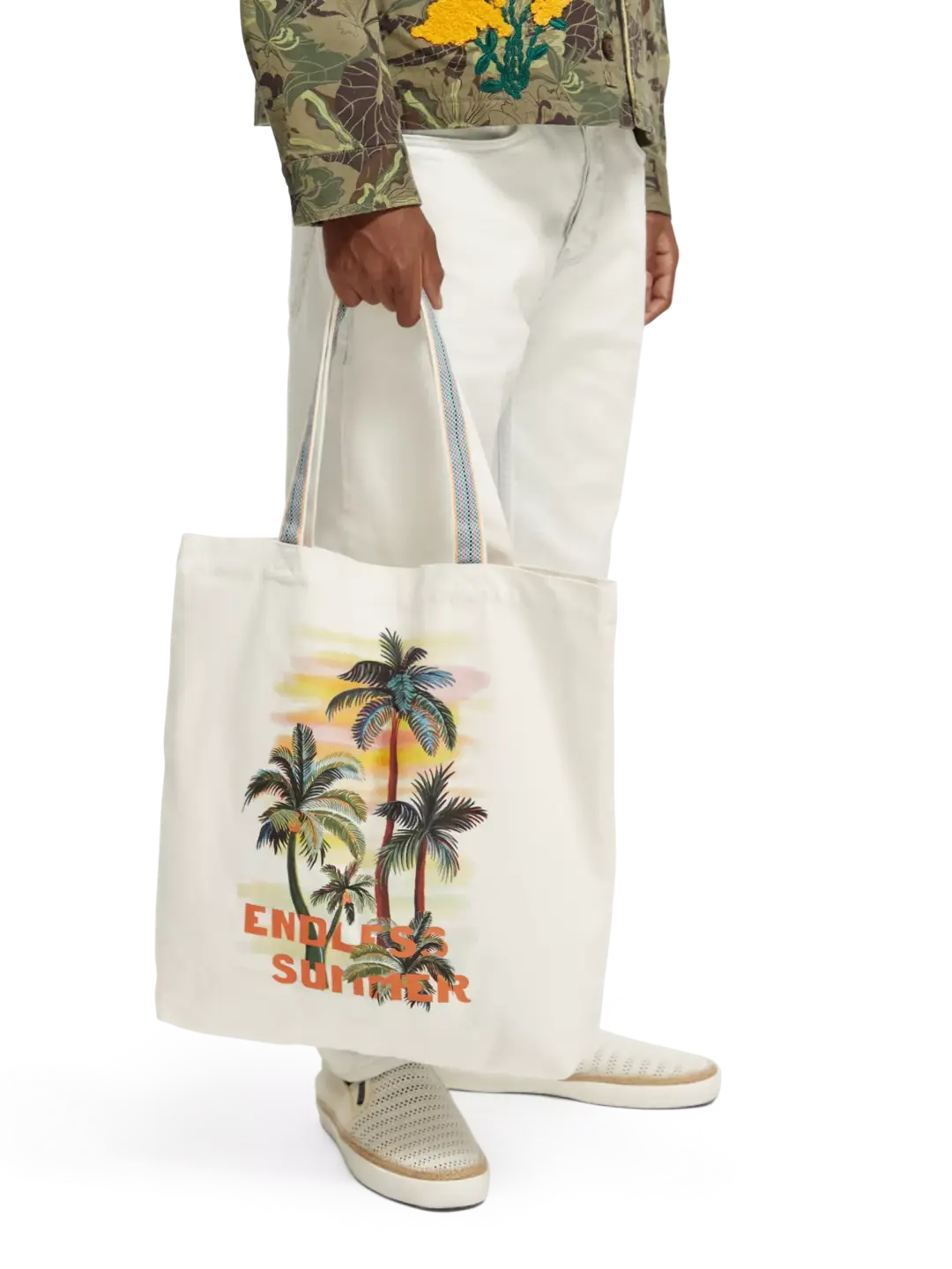 Canvas artwork tote bag