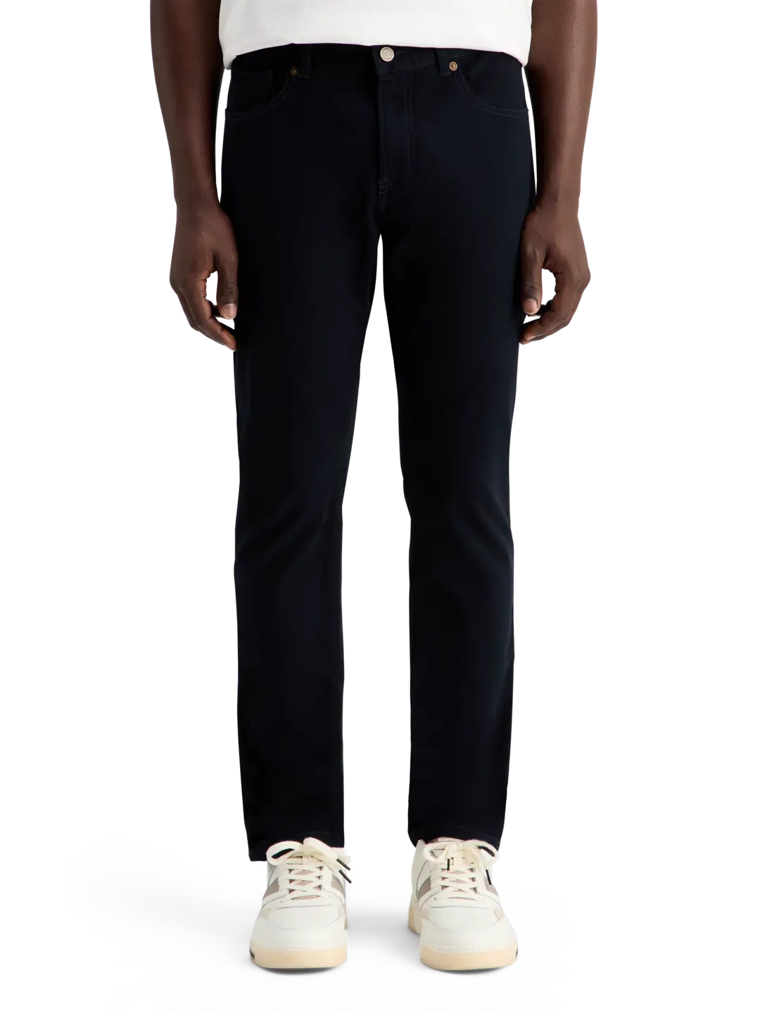 Ralston - Regular Slim fit garment-dyed 5-pocket pants
