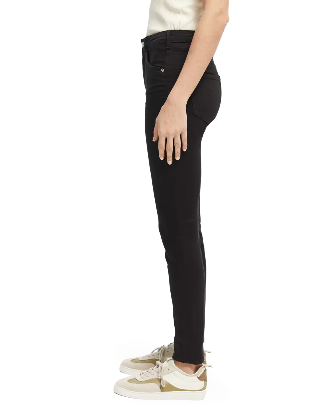 The Haut high-rise skinny jeans
