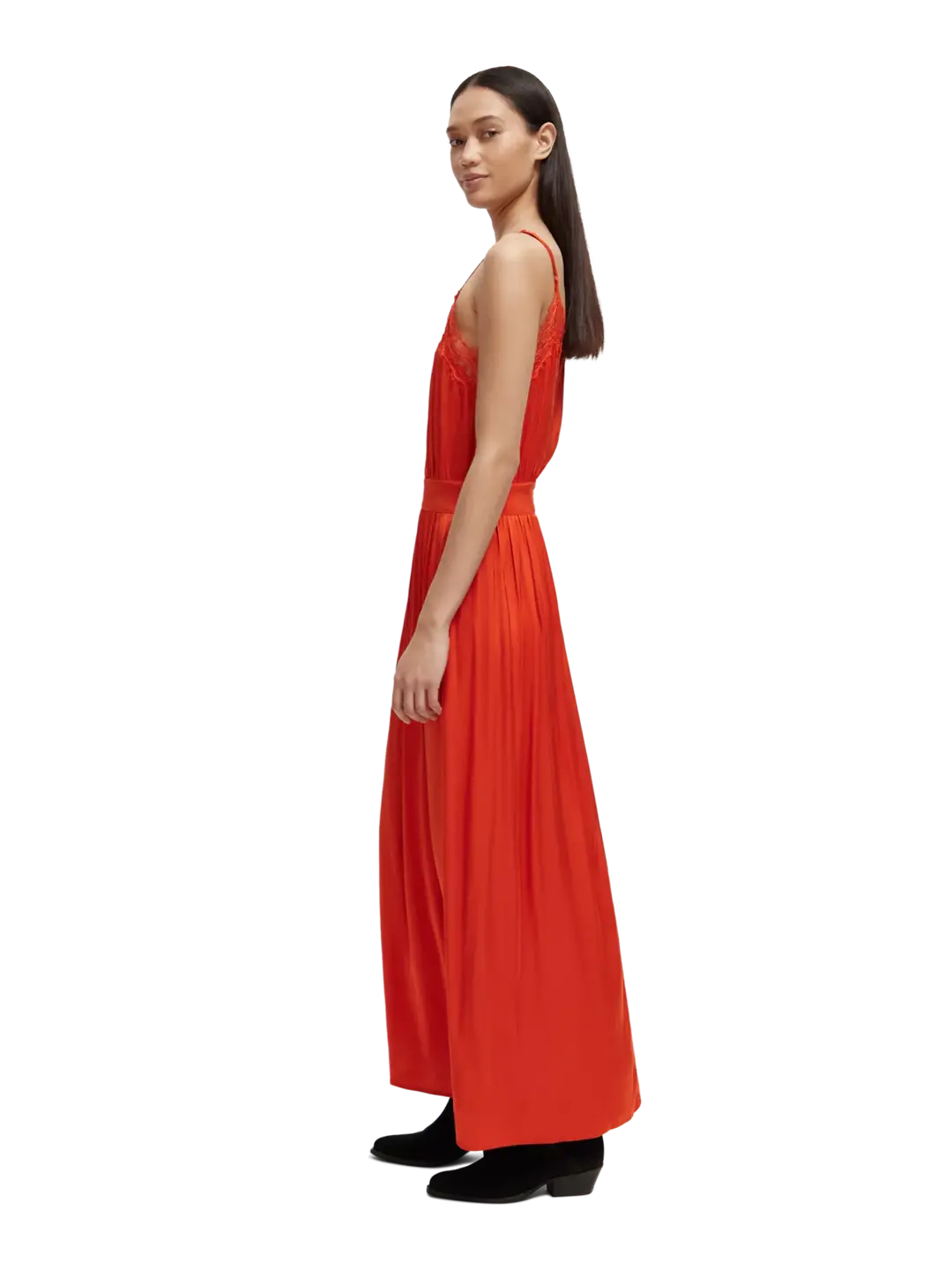 Camisole strap maxi dress