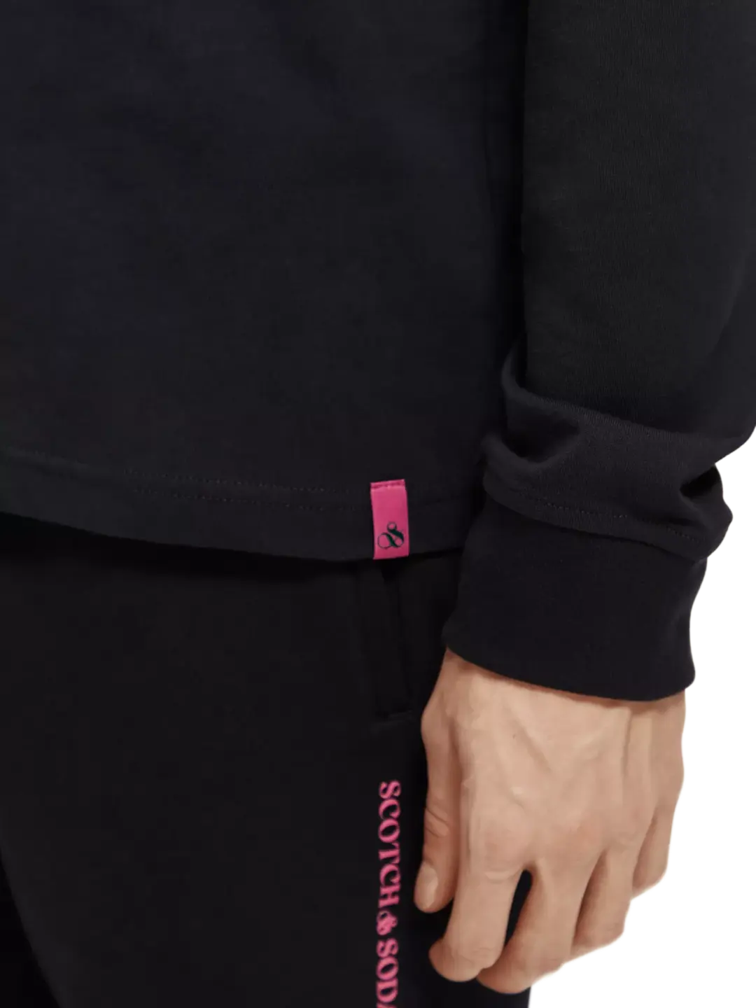 Unisex long sleeved T-shirt in Organic Cotton