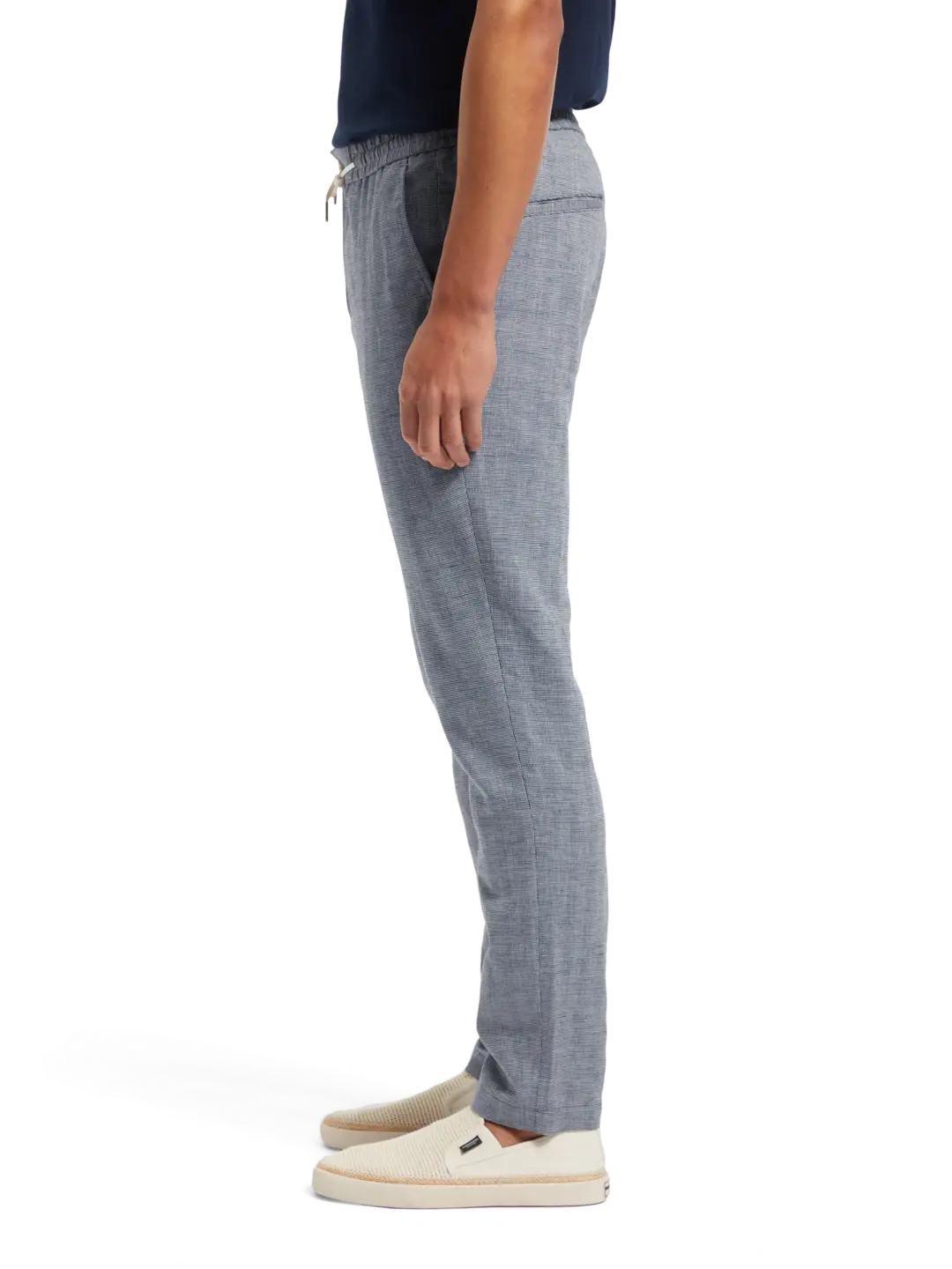 Warren straight leg linen-blended jogger