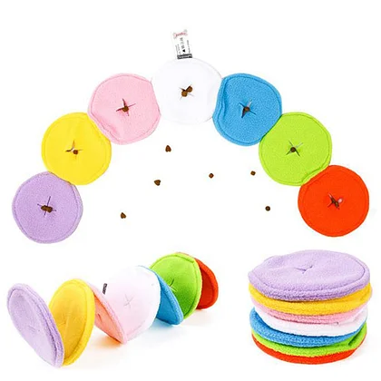 Macaron sniffing dog toys