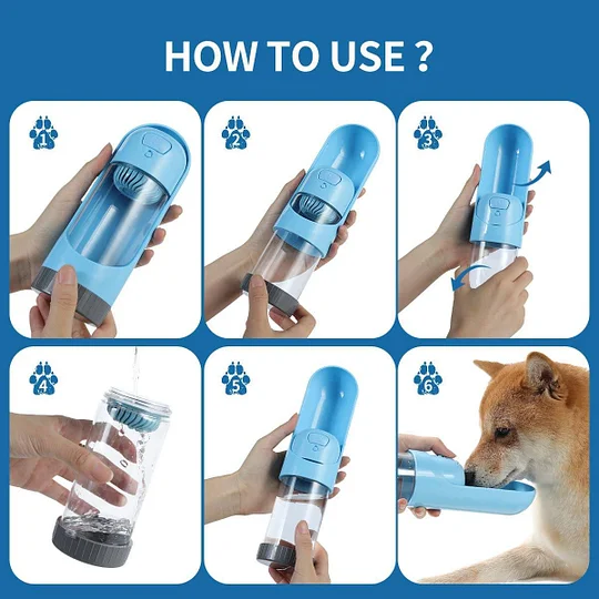 Portable Smart Pet Water Bottle