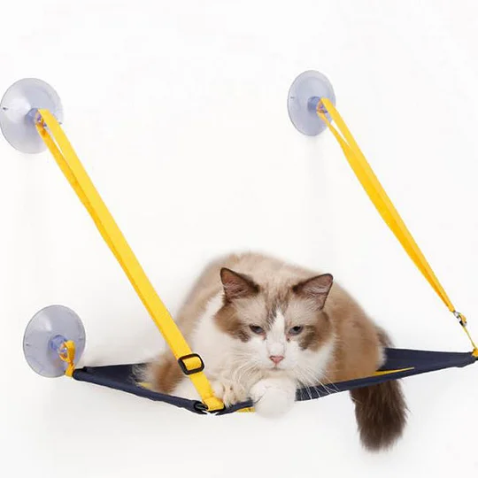 Coconut tree pattern sucker cat hammock
