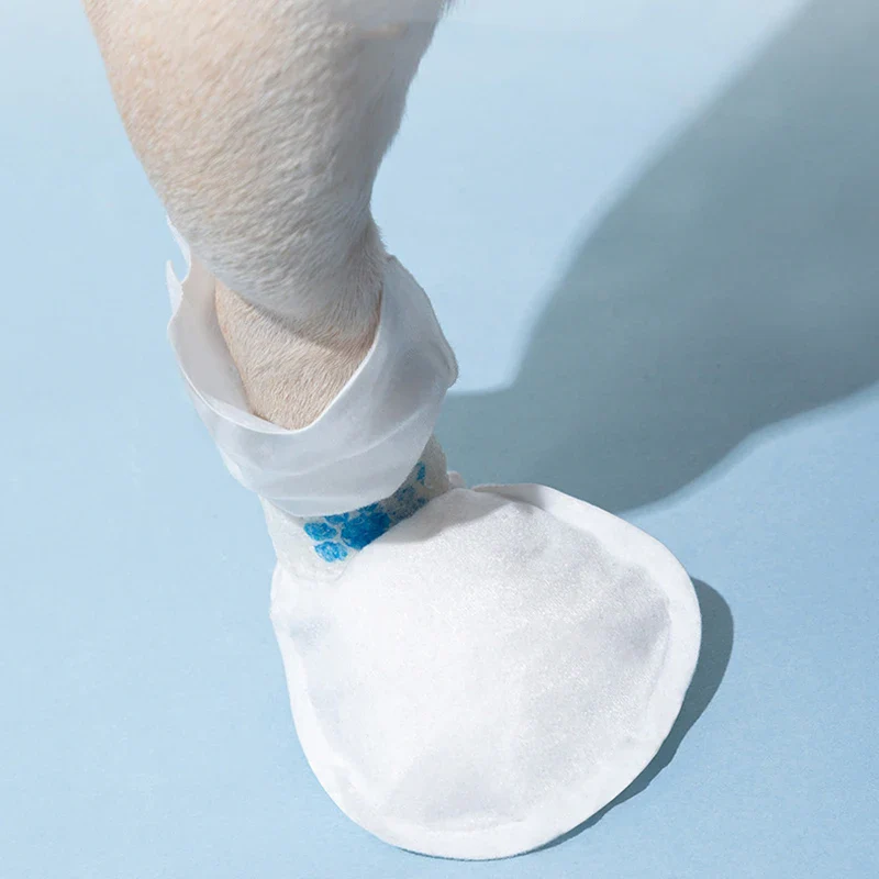 20pcs Pet Dog Disposable Shoe Covers