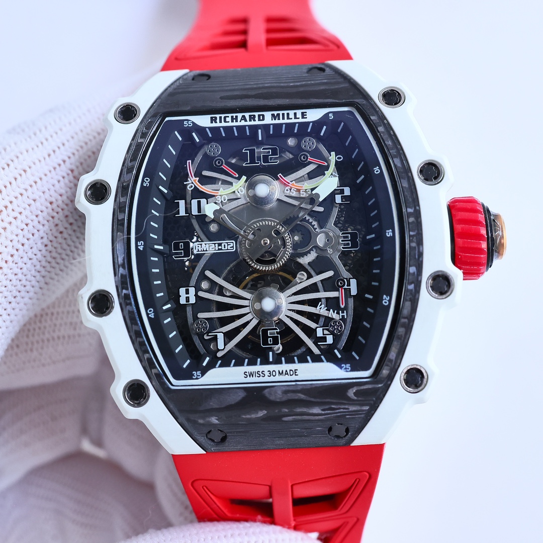 Swiss Replica Richard Mille RM21-02 Luxury Tourbillon Aerodyne Watch