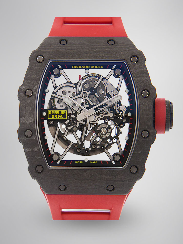 Richard Mille RM35-02 Carbon Fiber Swiss Replica Automatic Mechanical Watch