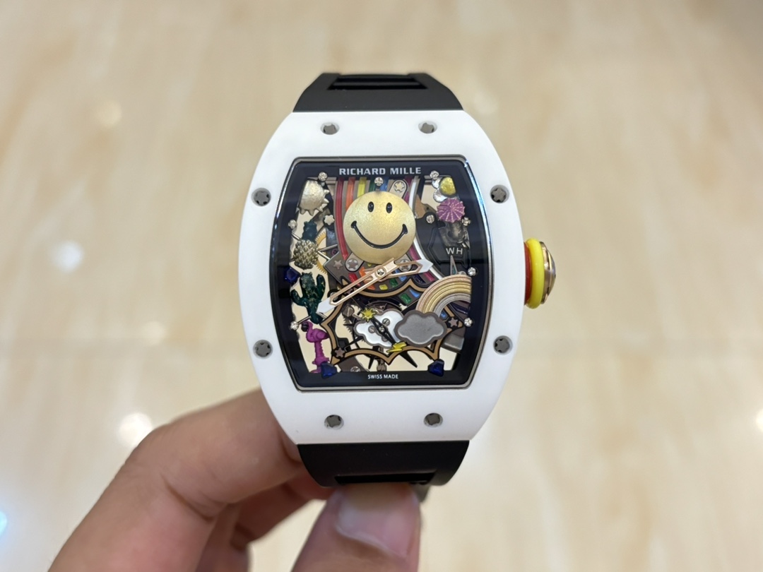 Richard Mille RM 88 Smiley V2 Super Clone Replica Swiss Automatic Movement