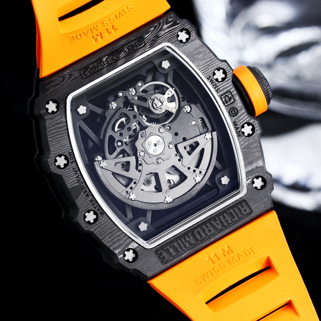 Replica Richard Mille RM 35-02 Super Clone Watch with Carbon Case