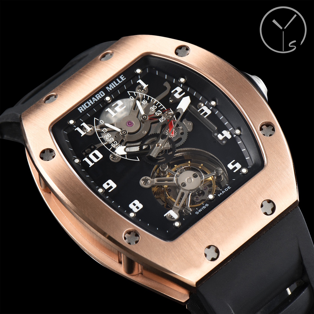 Richard Mille RM001 Replica - AAAAA Grade Swiss-Made Ultra-Thin Tourbillon