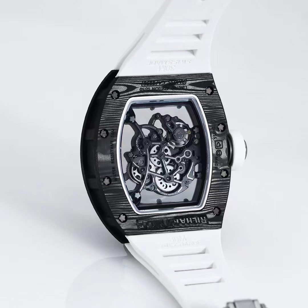 Replica Richard Mille RM055 NTPT Carbon Watch - Swiss Skeleton Dial