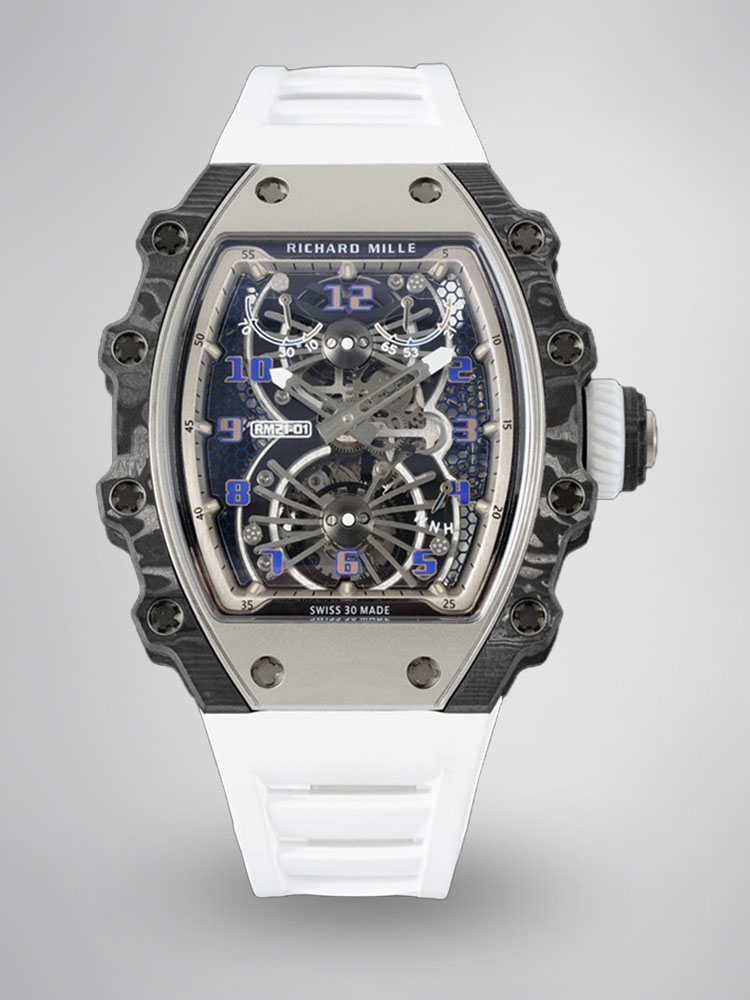 Best Swiss Replica Richard Mille RM 35-01 Rafael Nadal Watch – Carbon Fiber Case