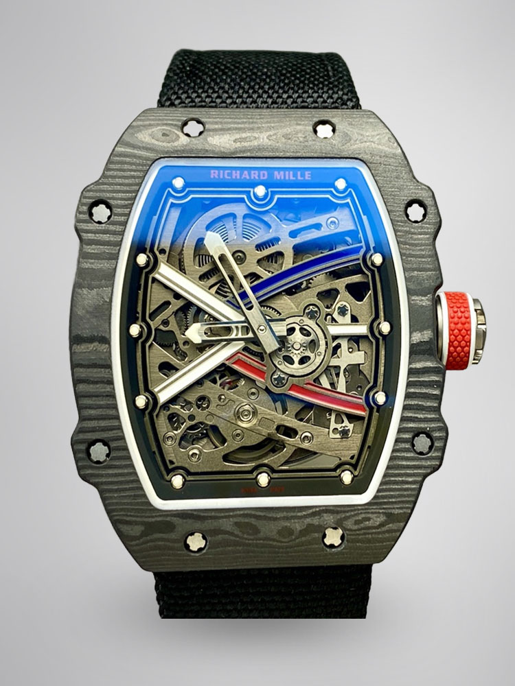 Best Richard Mille RM67-02 V4 47mm Replica Watch with Skeleton Dial