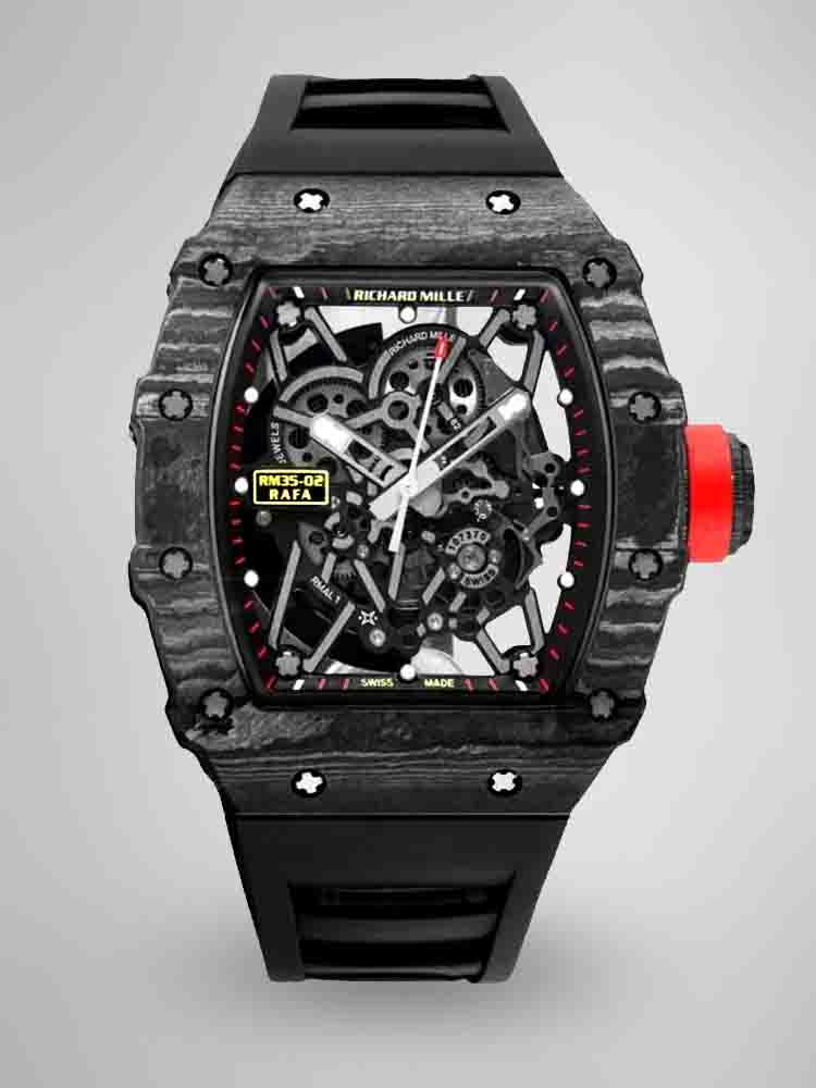 Richard Mille RM 35-02 Rafael Nadal Black NTPT Carbon Watch
