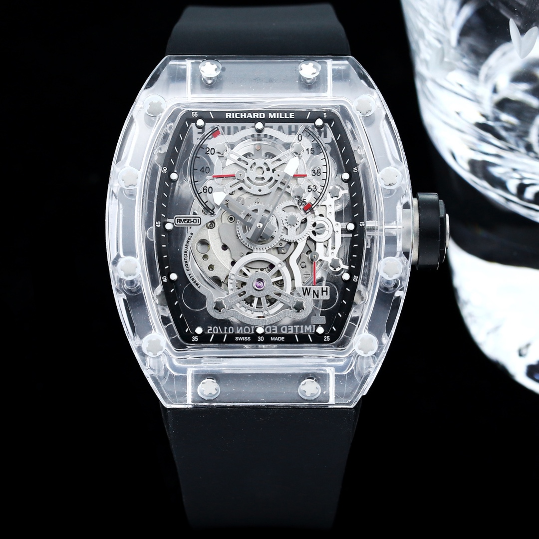 Best Swiss Replica RM56-01 Watch - AAAAA Transparent Case