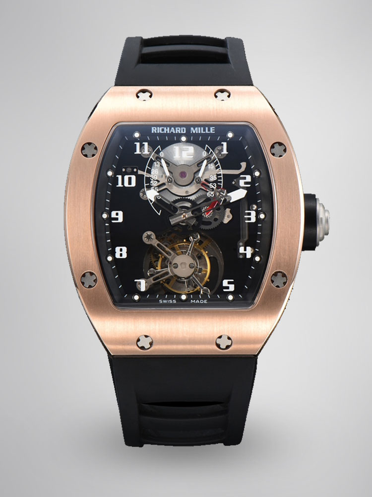 Richard Mille RM001 Replica - AAAAA Grade Swiss-Made Ultra-Thin Tourbillon