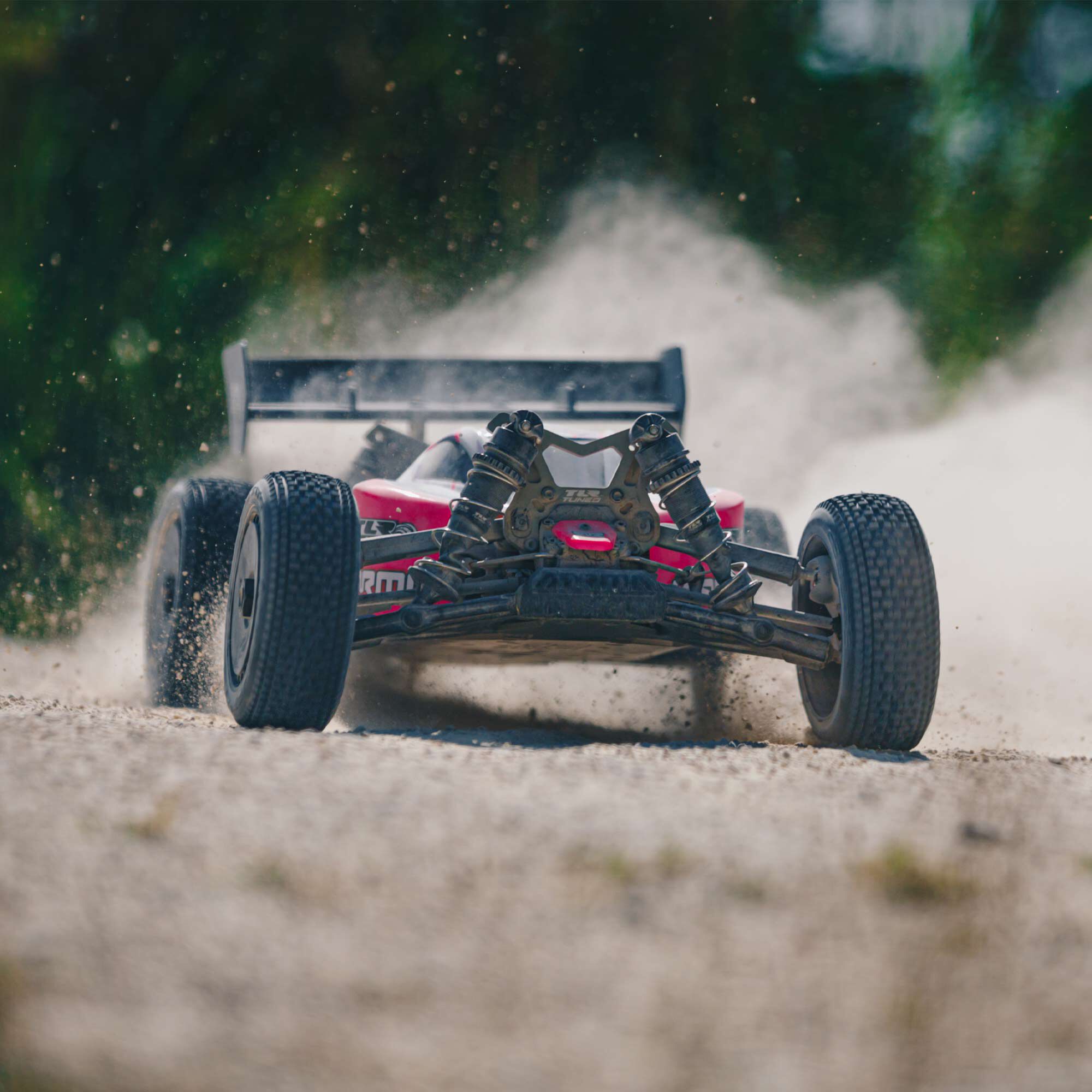 ARRMA 1/8 TYPHON 6S TLR Tuned 4X4 Roller Brushless Buggy, Pink/Purple