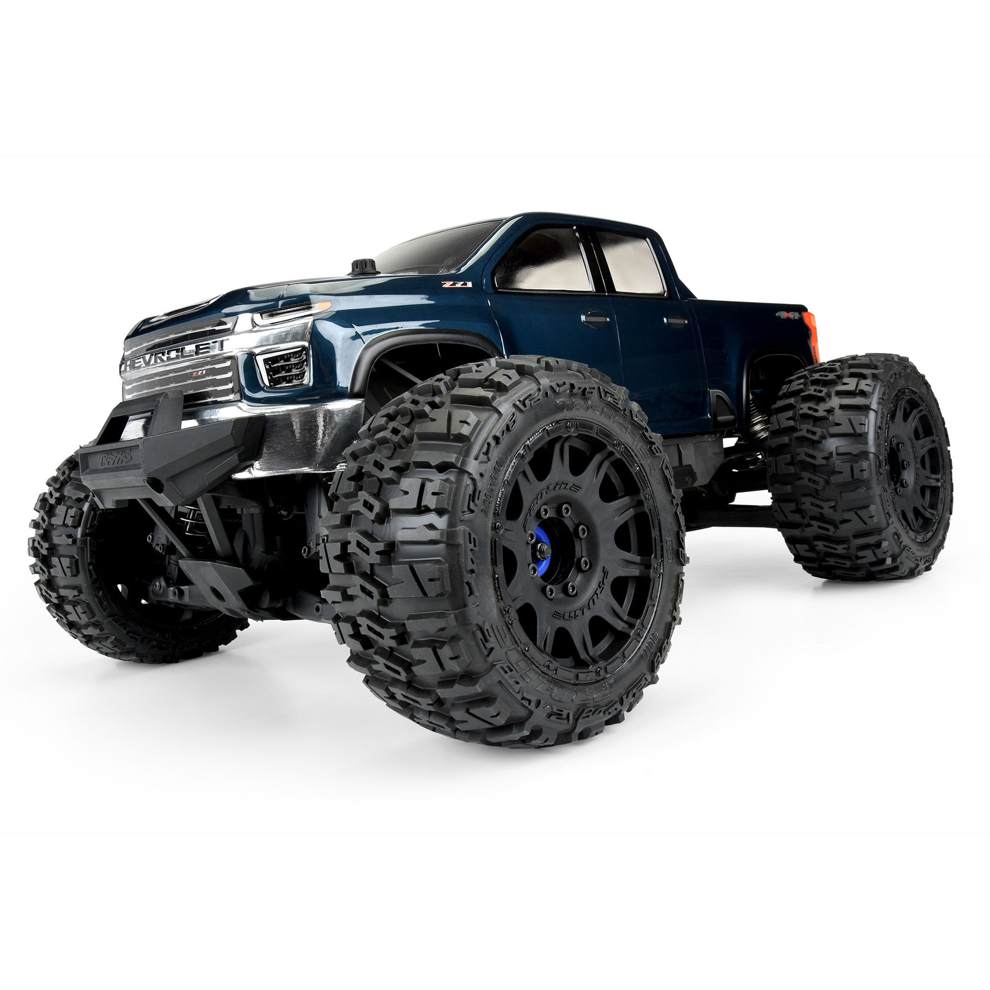 Pro-Line Racing 1/8 2021 Chevy Silverado 2500 HD Clear Body: E-REVO 2.0 & MAXX