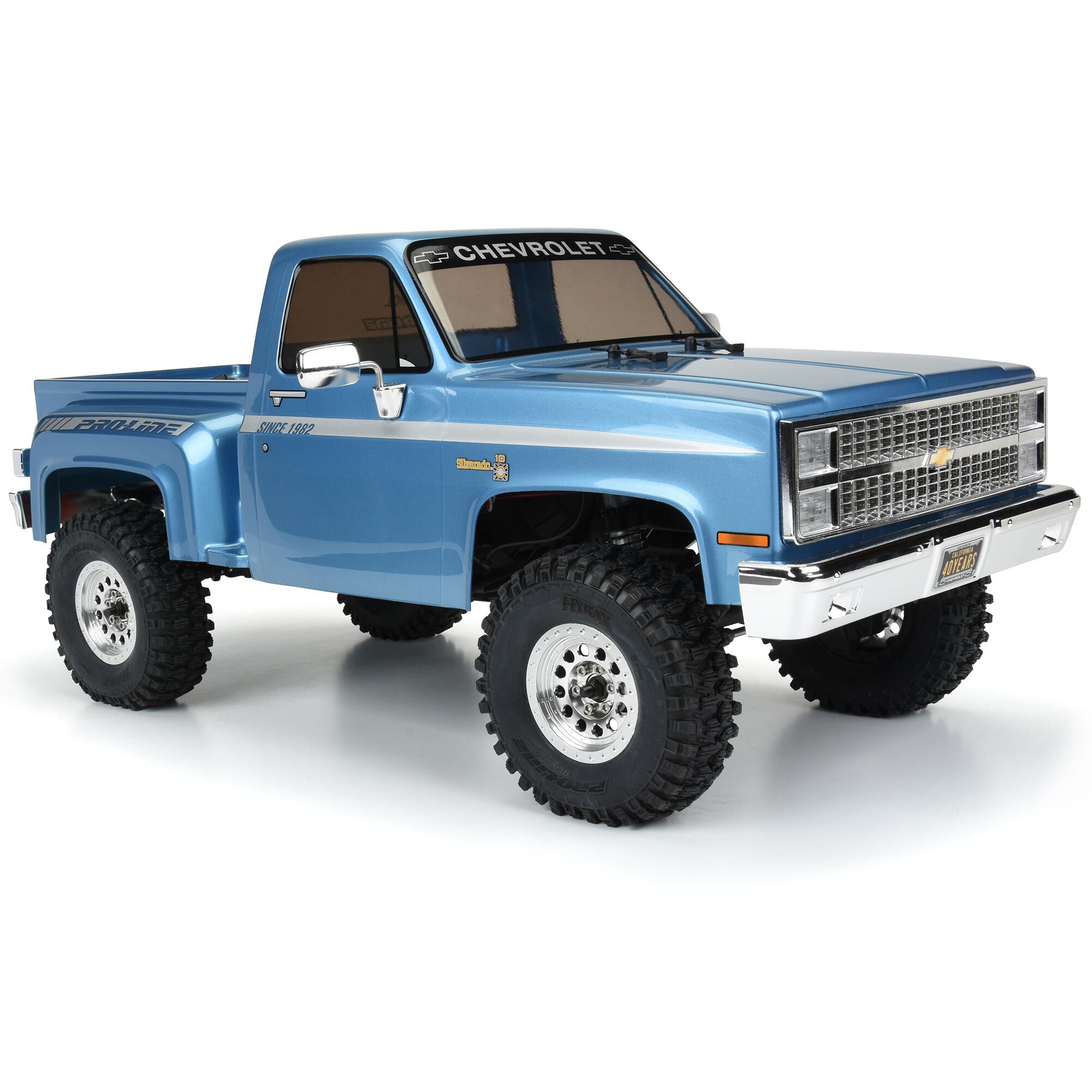 Axial 1/10 SCX10 III Pro-Line 1982 Chevy K10 4X4 Rock Crawler Brushed RTR