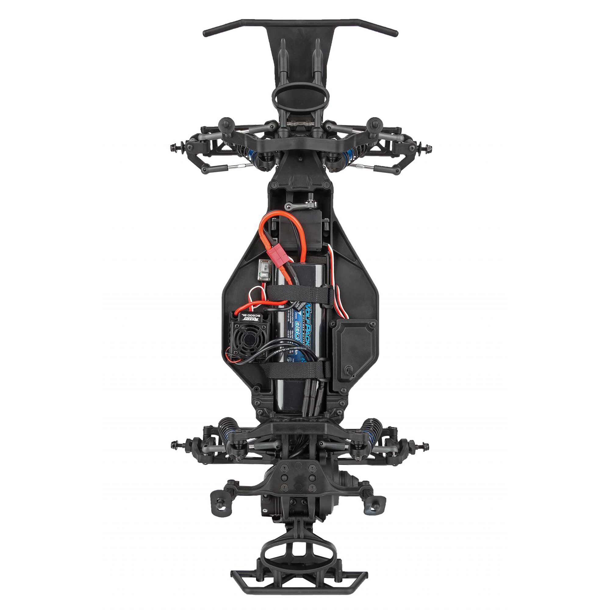 Team Associated 1/10 Pro2 DK10SW Dakar 2WD Buggy RTR, LiPo Combo, Red/White