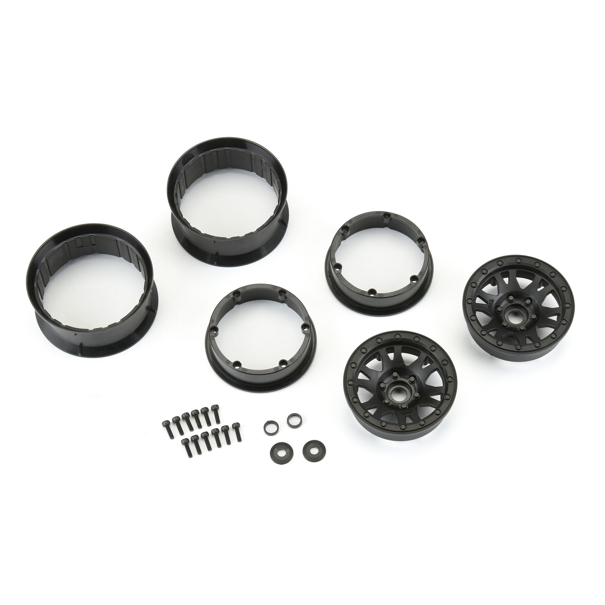 Pro-Line Racing 1/10 Impulse F/R 2.2" 12mm Crawler Wheels (2) Black
