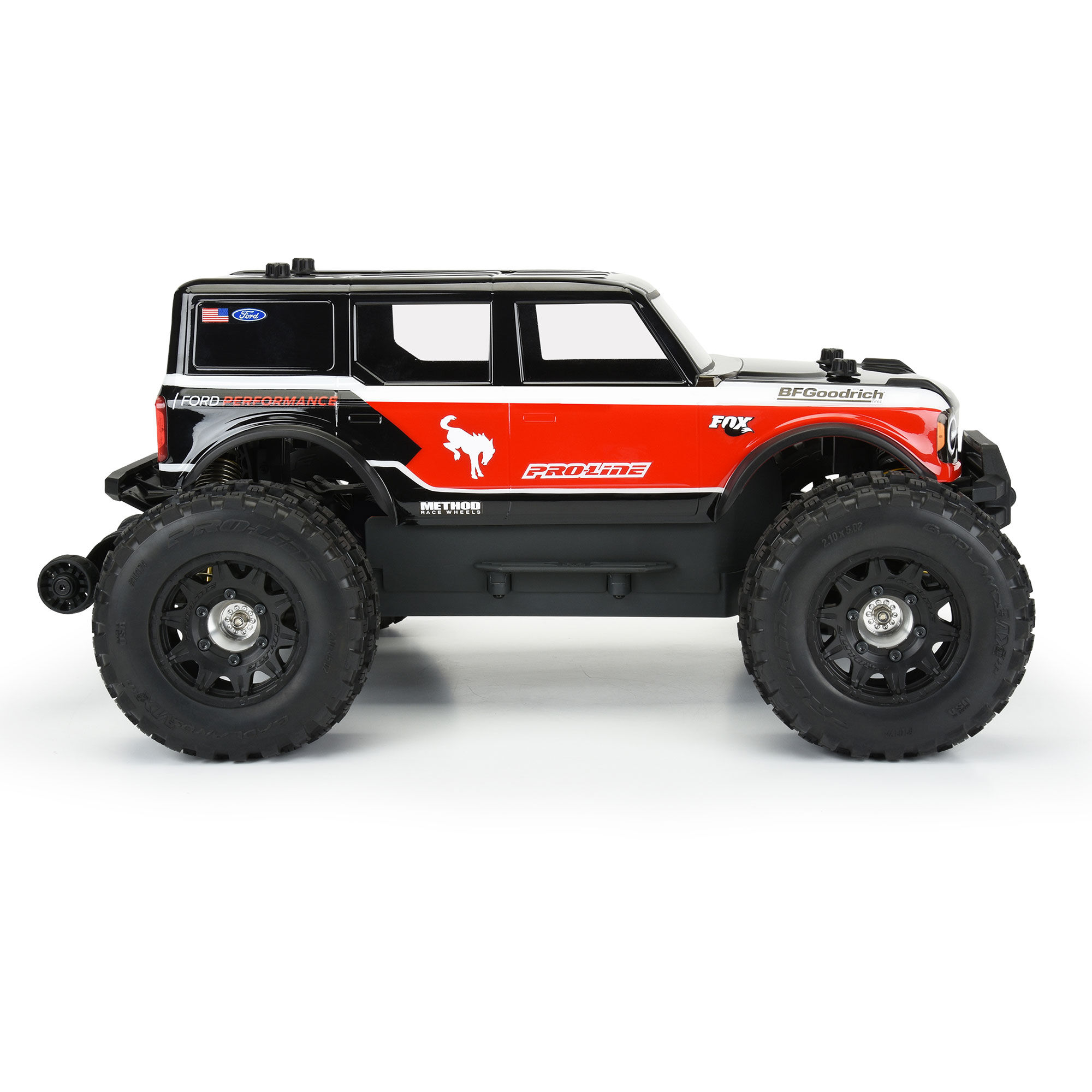 Pro-Line Racing 1/10 2021 Ford Bronco Clear Body: Granite, Vorteks