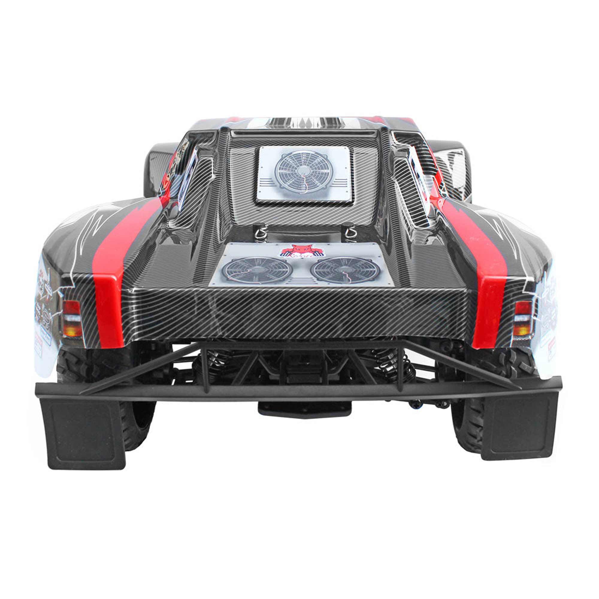 Redcat Racing 1/10 Blackout SC Pro 4WD Short Course Truck Brushless RTR, Red