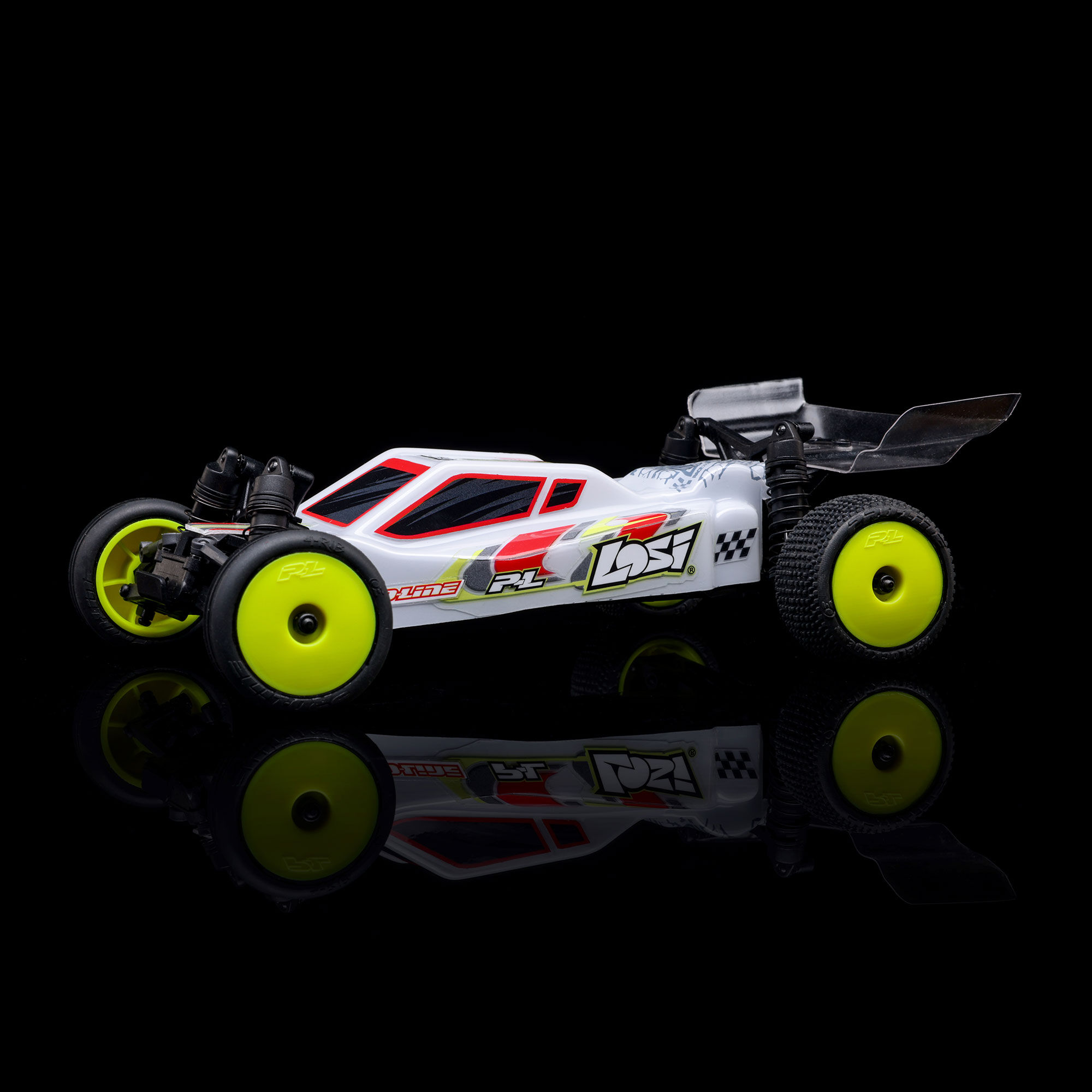Losi 1/24 Micro-B 2S 2WD RTR Race Buggy (Battery & Charger Included), White