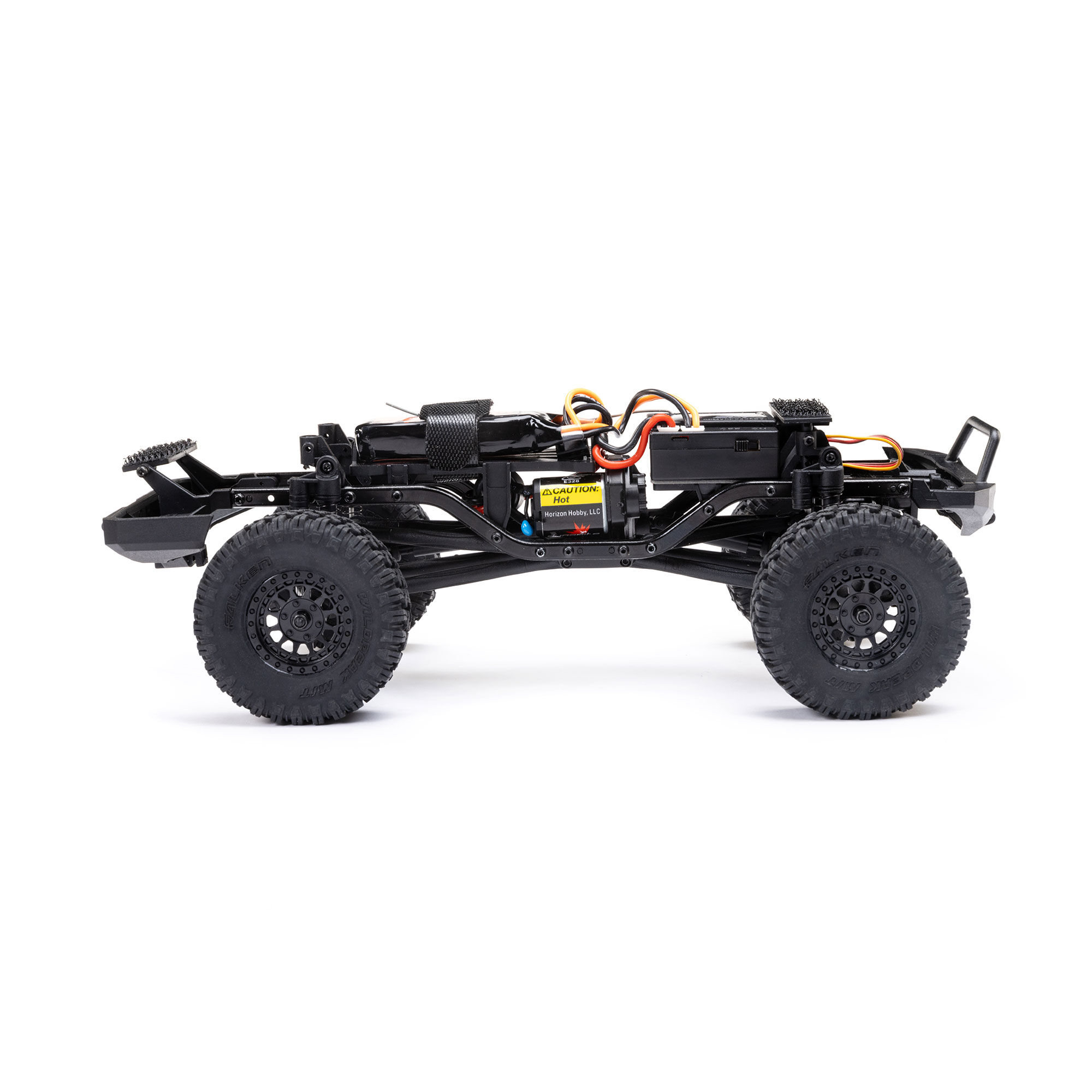 Axial 1/24 SCX24 Base Camp 4X4 RTR Brushed Rock Crawler (Battery & Charger Included), Blue