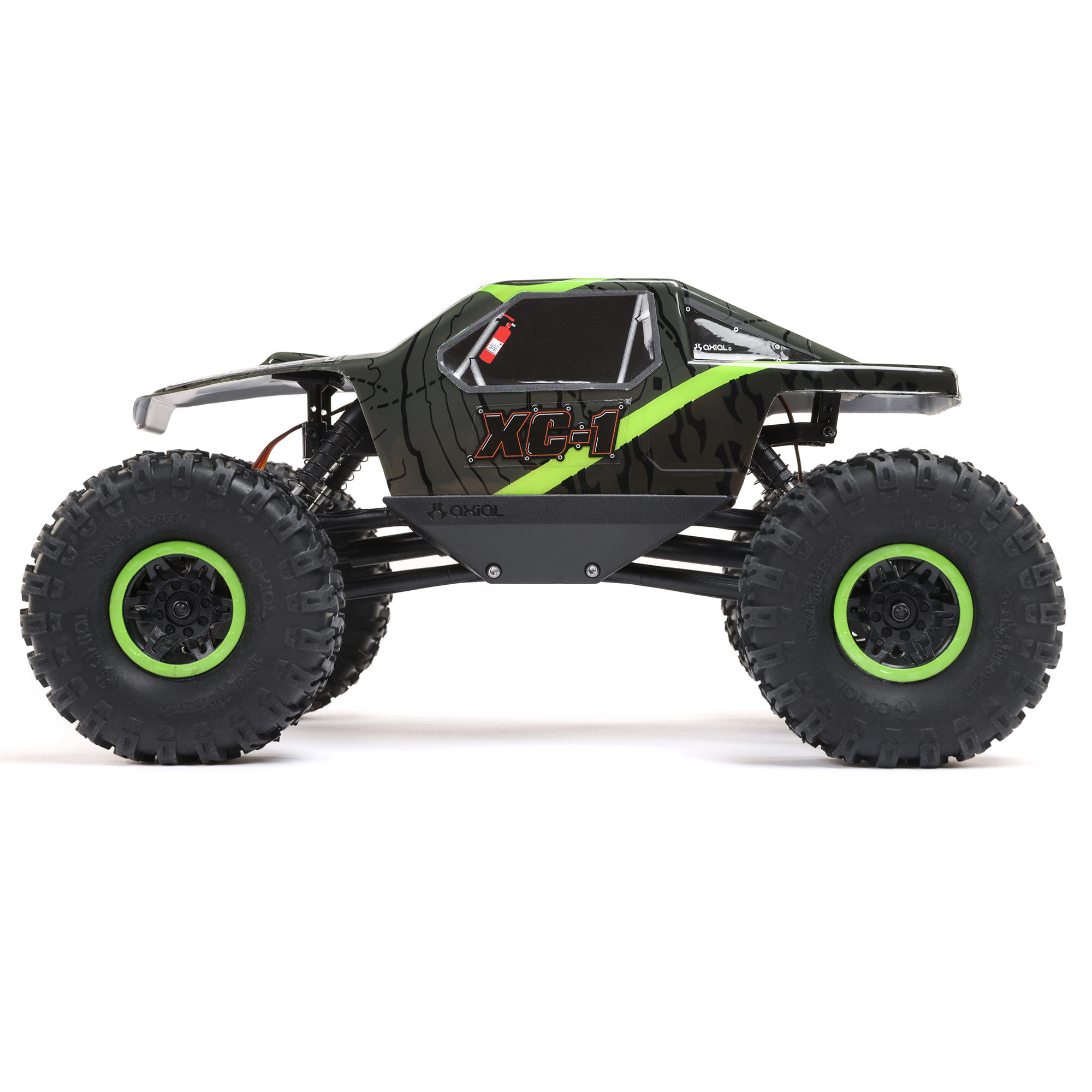 Axial 1/24 AX24 XC-1 4WS 4X4 RTR Brushed Rock Crawler (Battery & Charger Included), Green