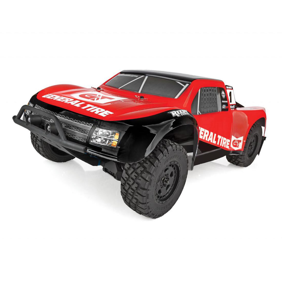 Team Associated 1/10 Pro4 SC10 4X4, General Tire Short Course Truck RTR, LiPo Combo