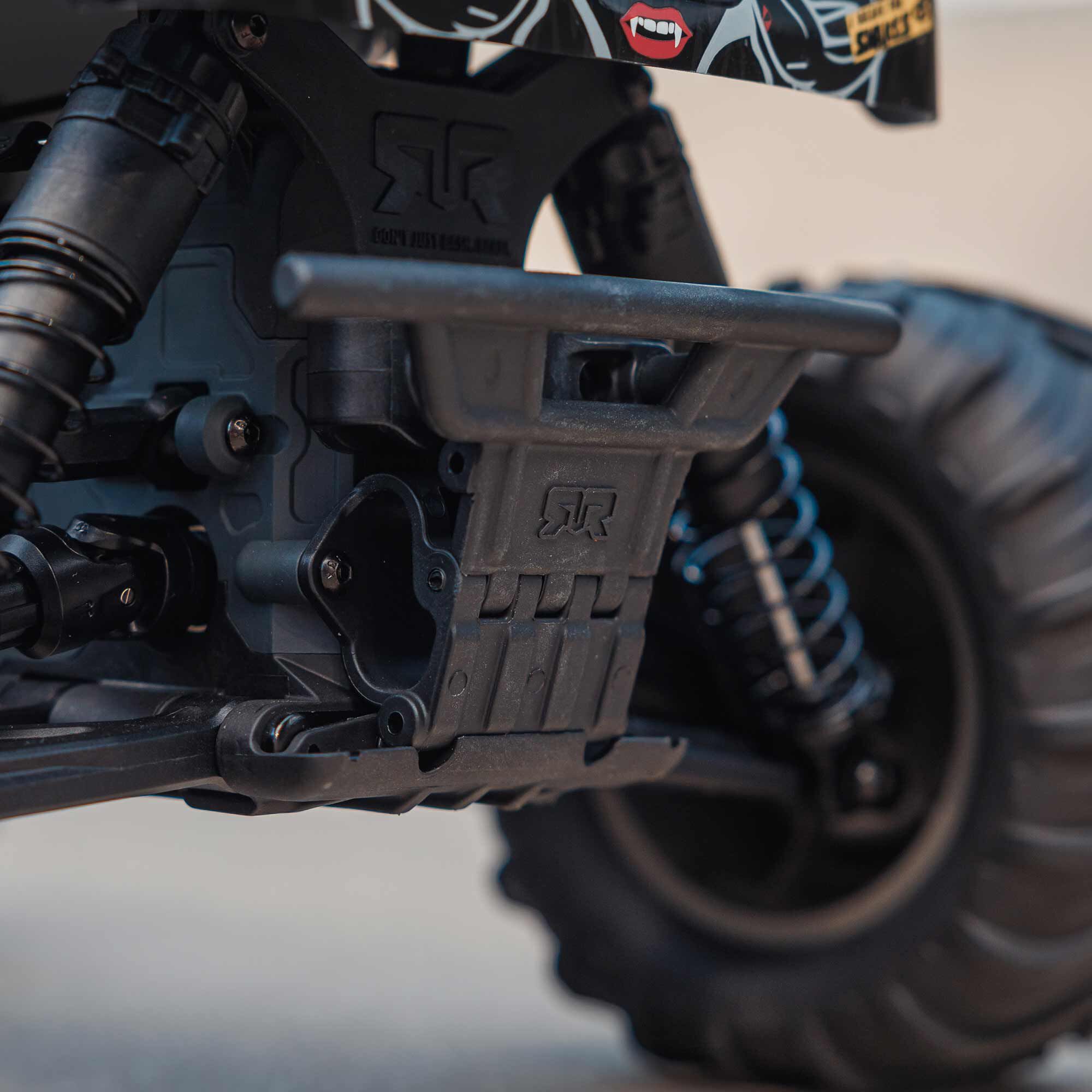 ARRMA 1/10 GORGON 2WD RTA Kit Brushed Monster Truck (Battery & Charger Included), Gun Metal