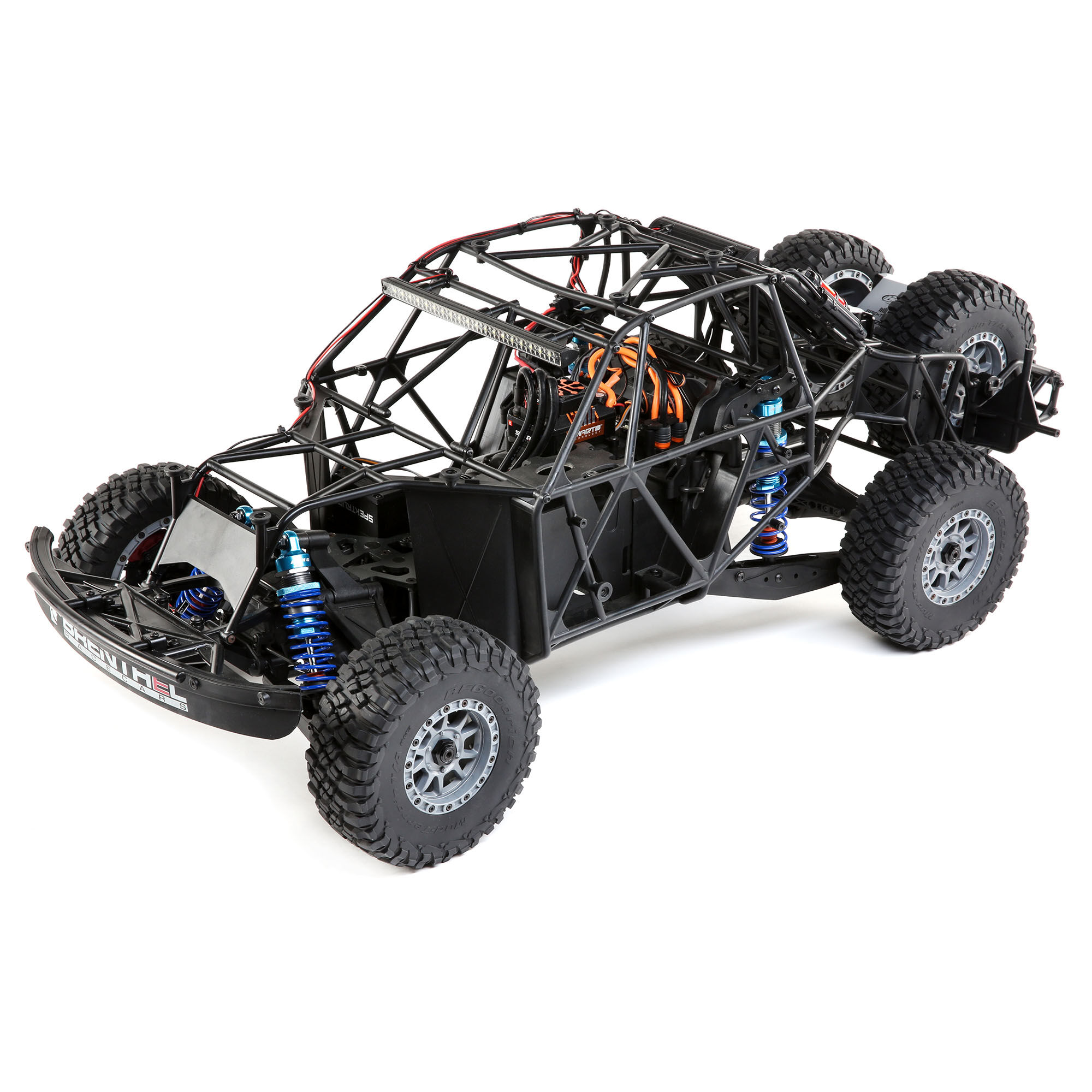 Losi 1/6 Super Baja Rey King Shocks 8S 4X4 RTR Brushless Desert Truck, Blue