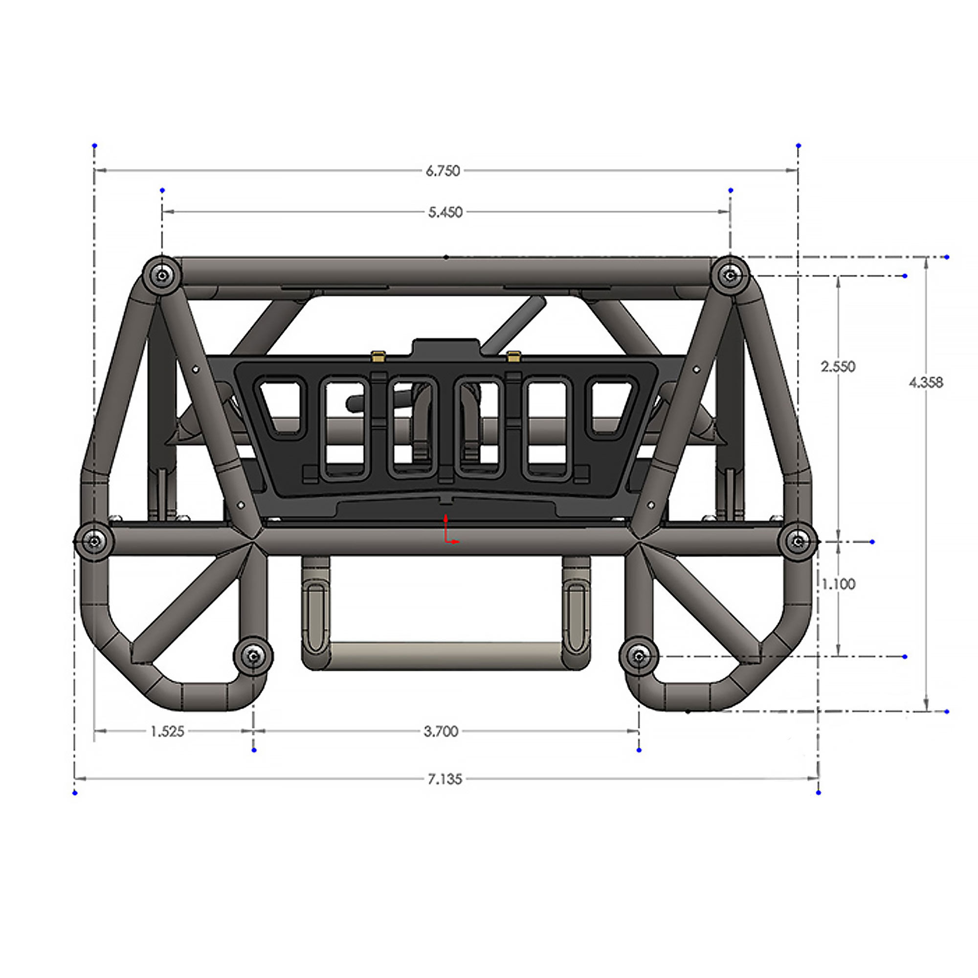 Pro-Line Racing 1/10 Back-Half Cage for Pro-Line Cab Only Crawler Bodies