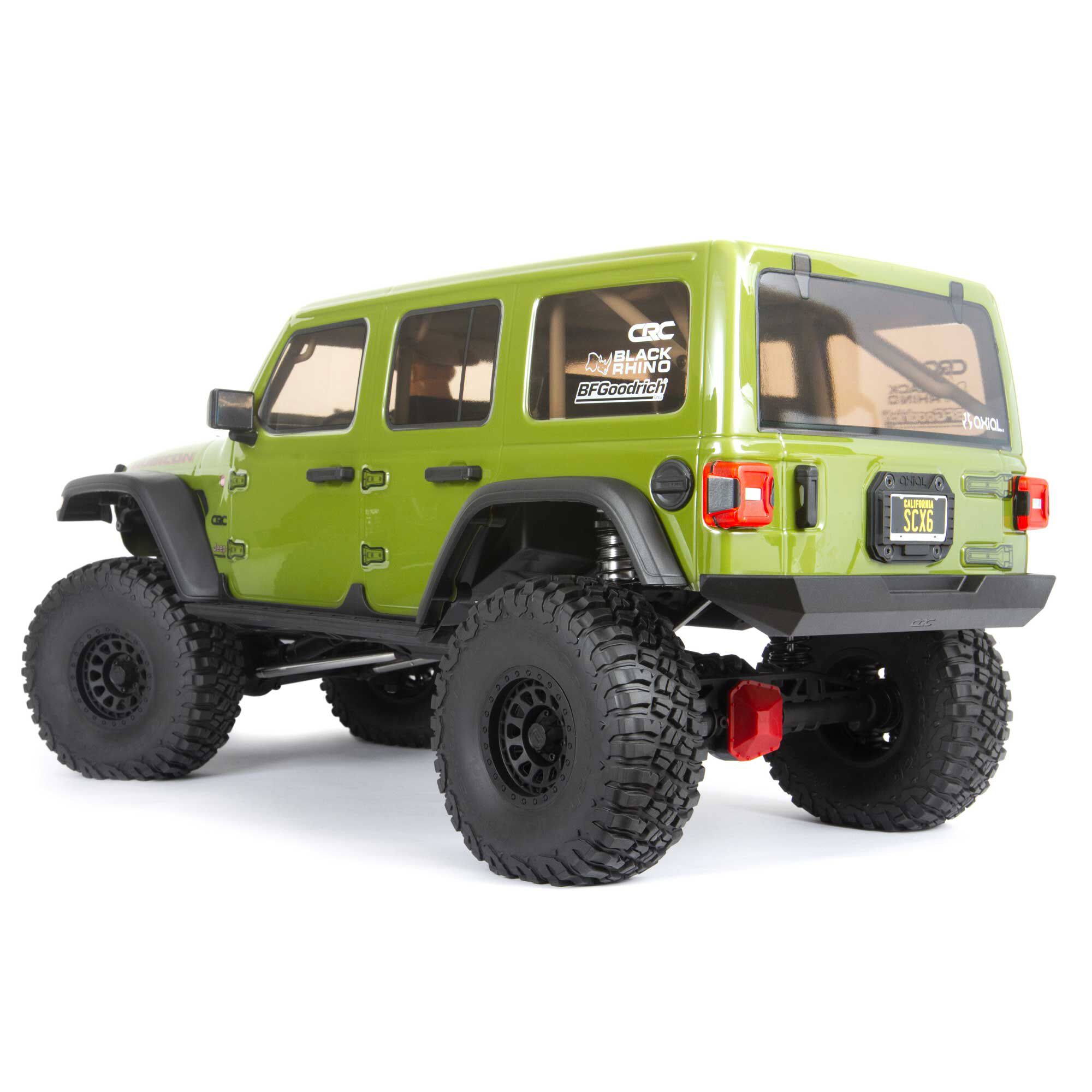 Axial 1/6 SCX6 Jeep JLU Wrangler 4X4 RTR Brushed Rock Crawler, Green