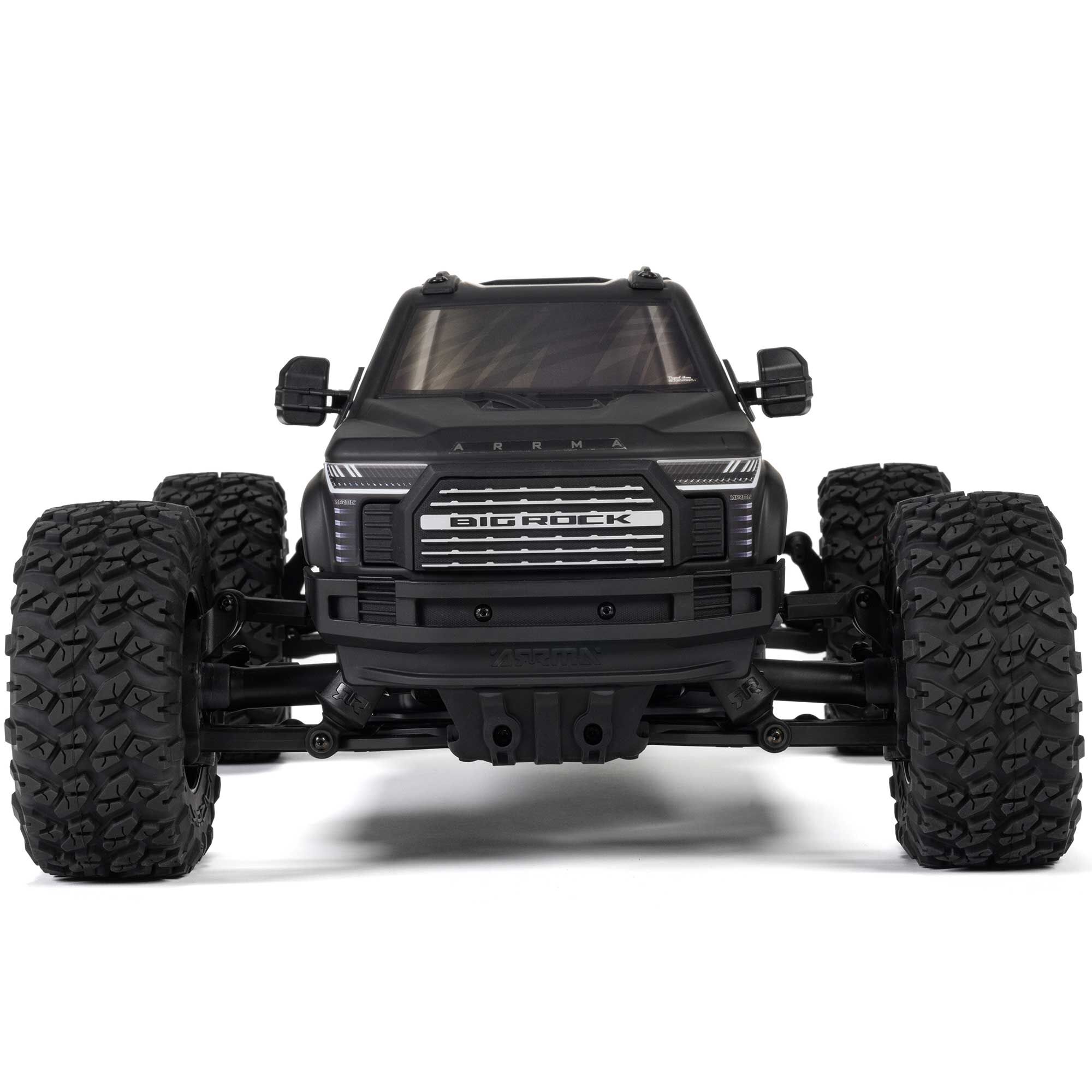 ARRMA 1/10 BIG ROCK 223S DSC 4X4 RTR Brushless Monster Truck, Black
