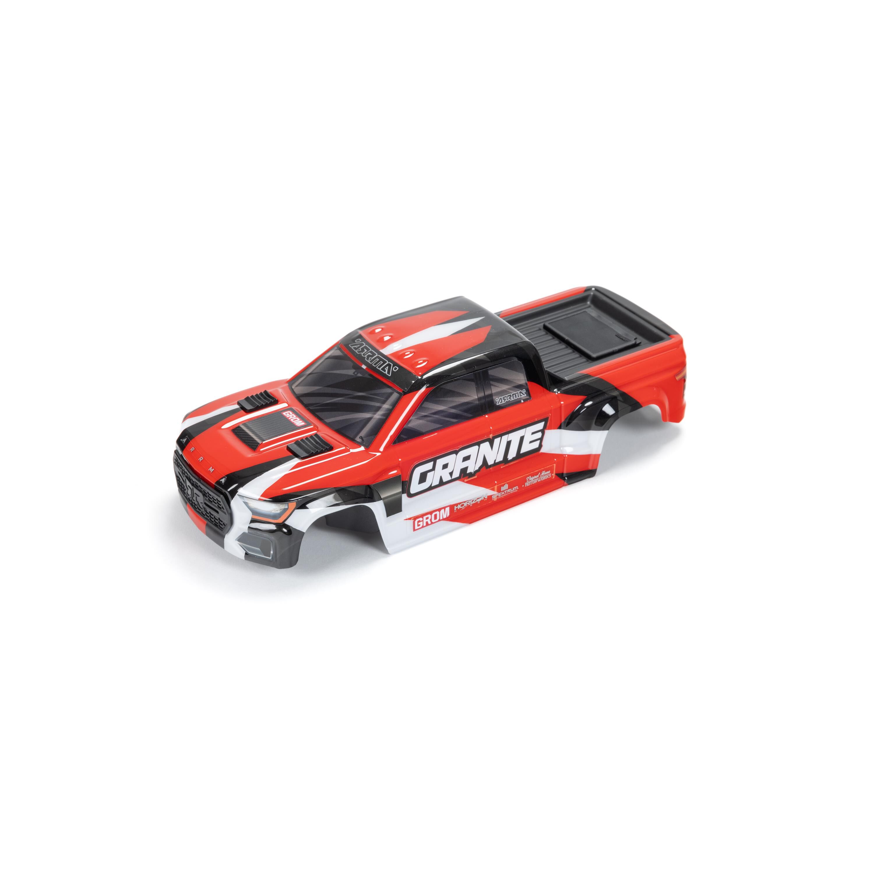 ARRMA Granite GROM Body, Red/Camo