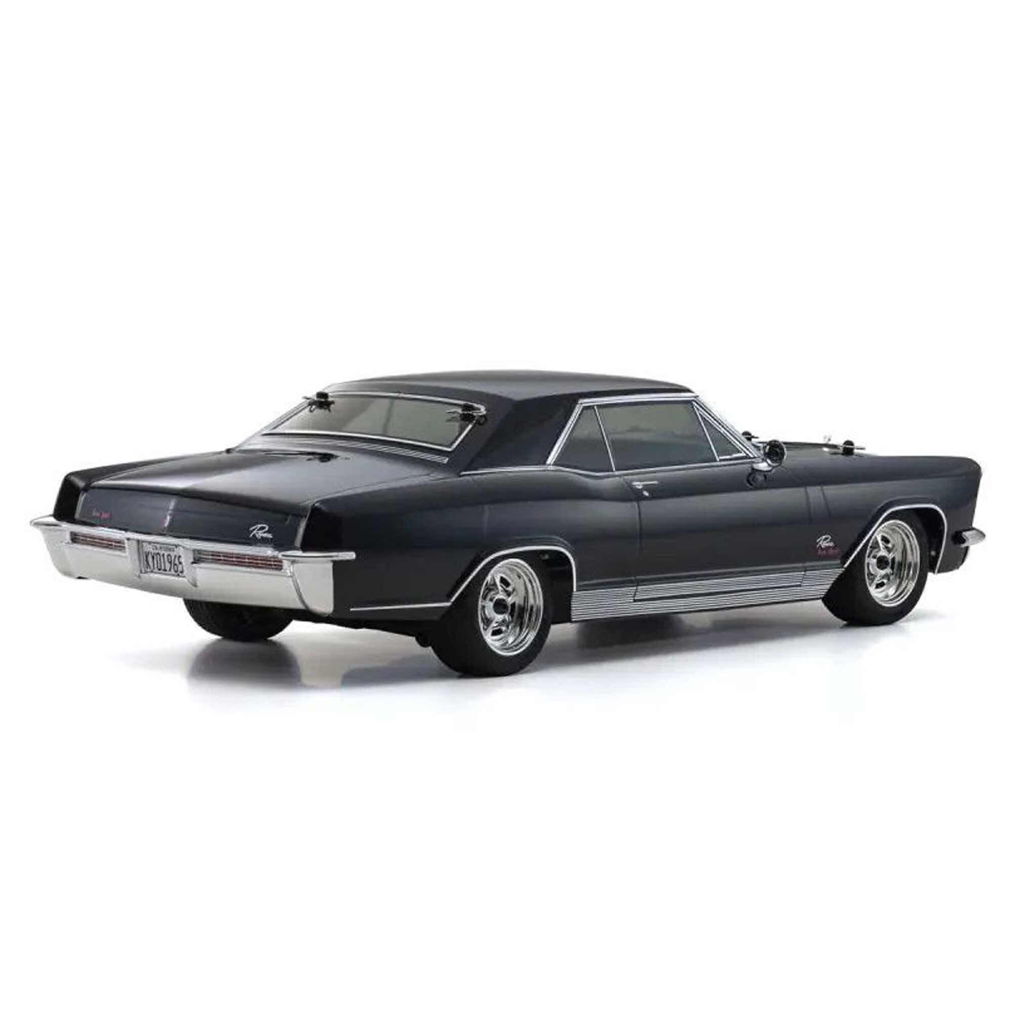 Kyosho 1/10 1965 Buick Riviera Fazer Mk2 FZ02L Brushed 4x4 On-Road Touring RTR, Regal Black
