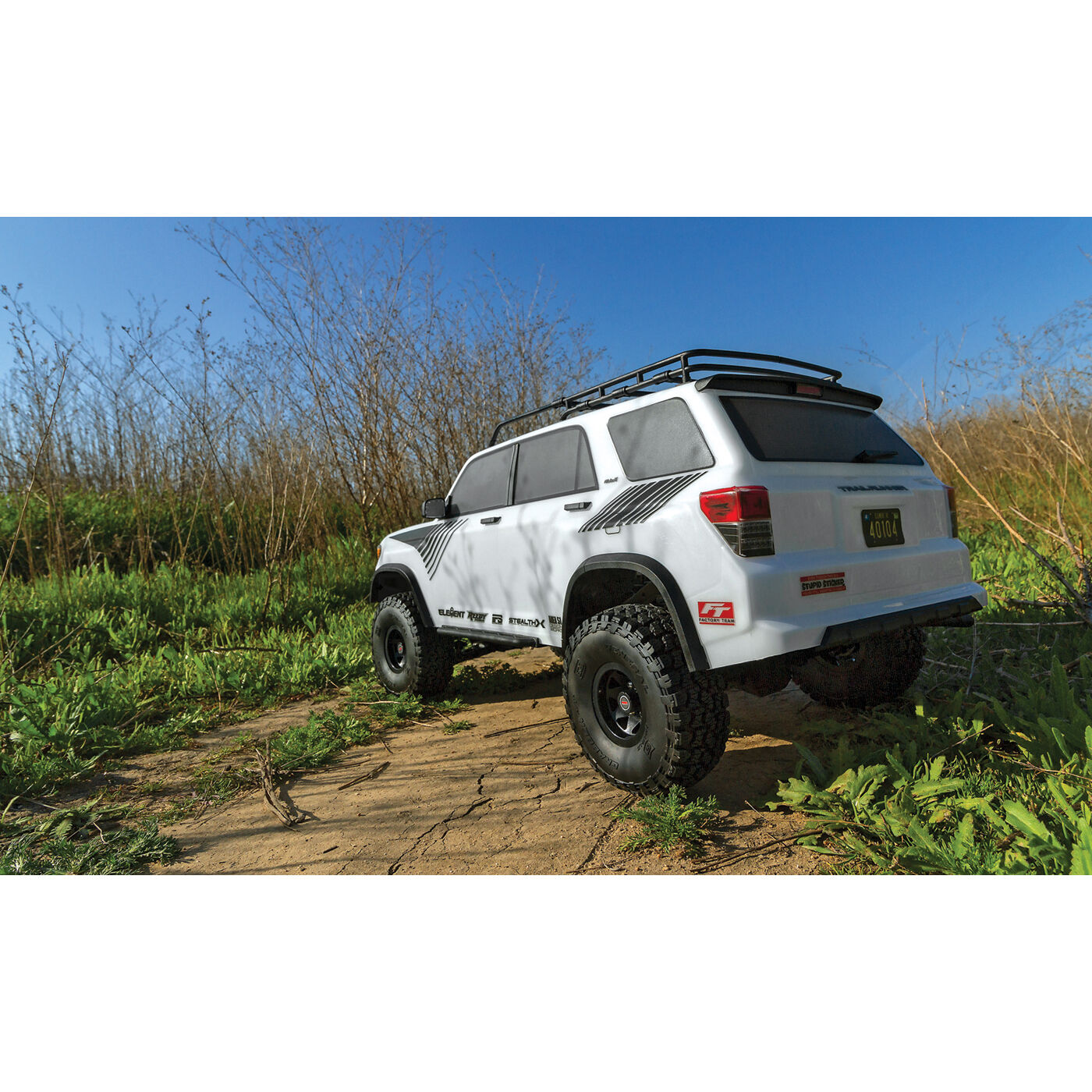 Team Associated 1/10 Enduro Trail Truck, Trailrunner 4X4 RTR, White