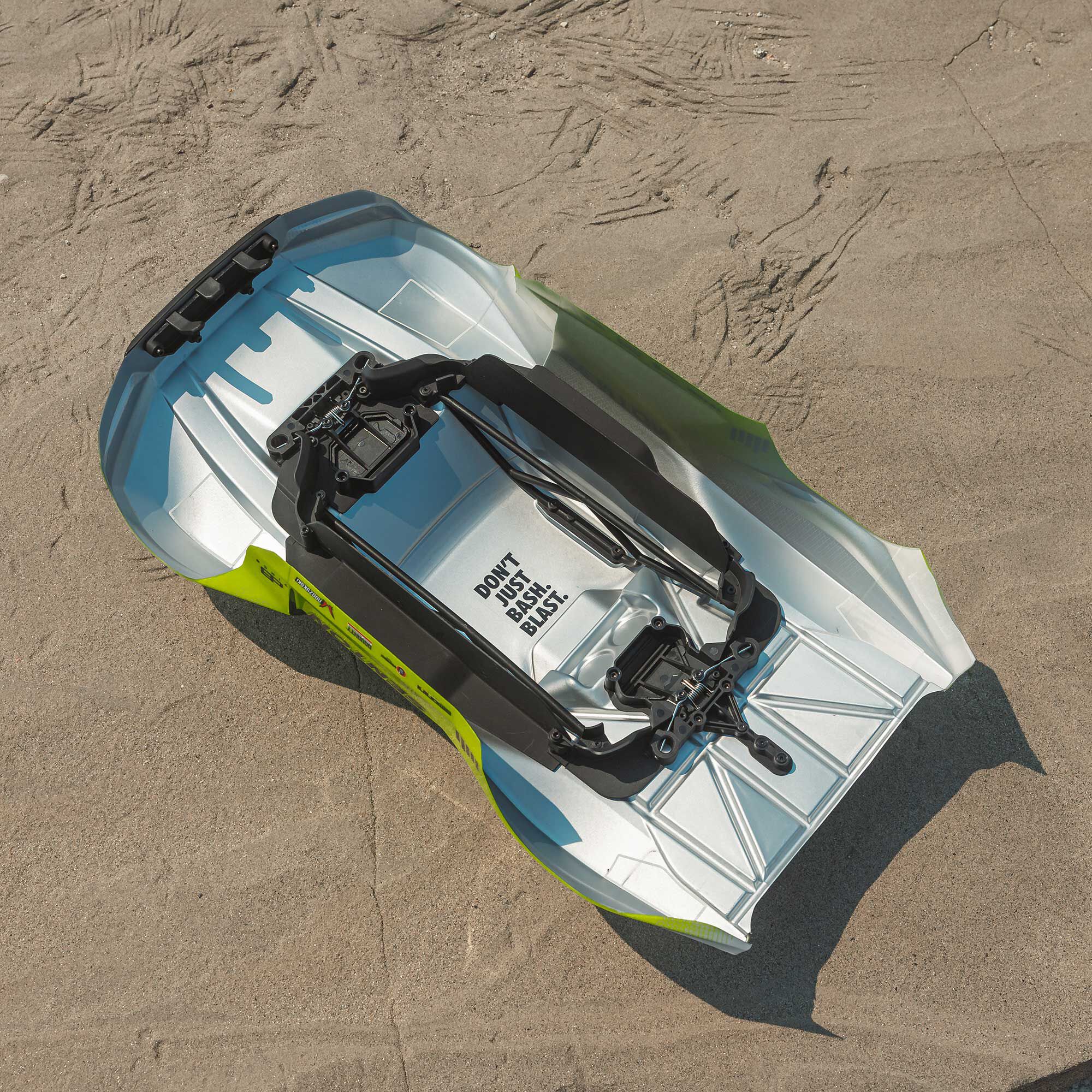 ARRMA 1/10 SENTON 223S DSC 4X4 RTR Brushless Short Course Truck, Yellow