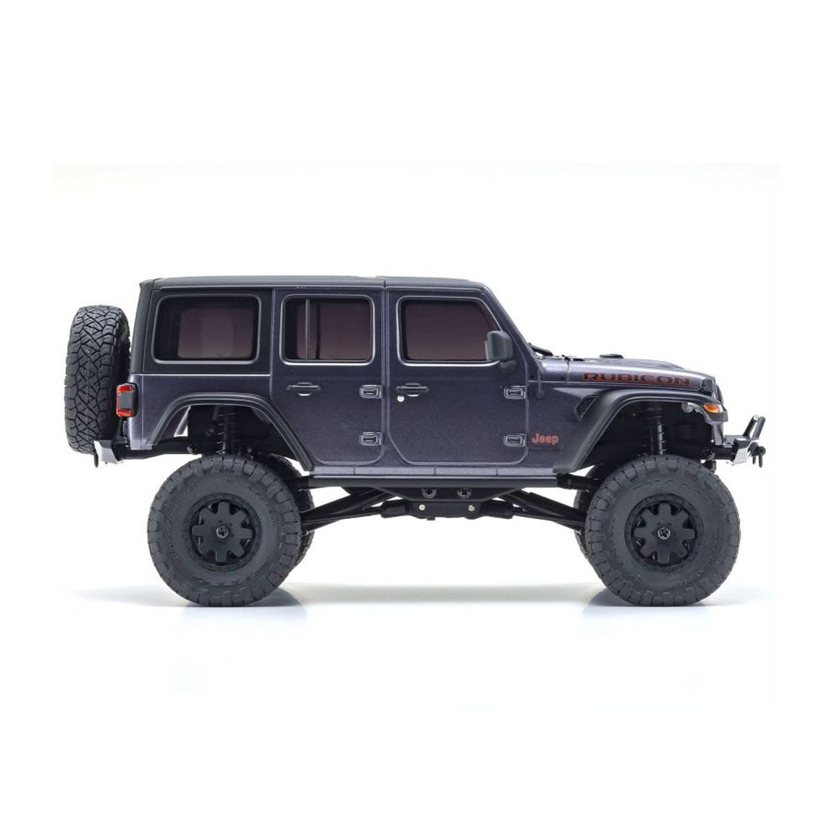 Kyosho 1/28 Jeep Wrangler Unlimited Rubicon MINI-Z 4x4 Crawler RTR, Metallic Granite