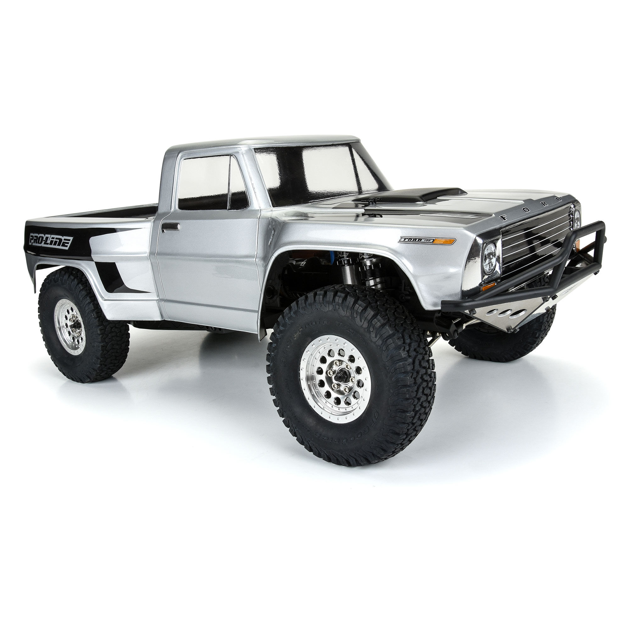 Pro-Line Racing 1/10 1967 Ford F-100 Pre-Runner Clear Body 12.3" WB Crawler
