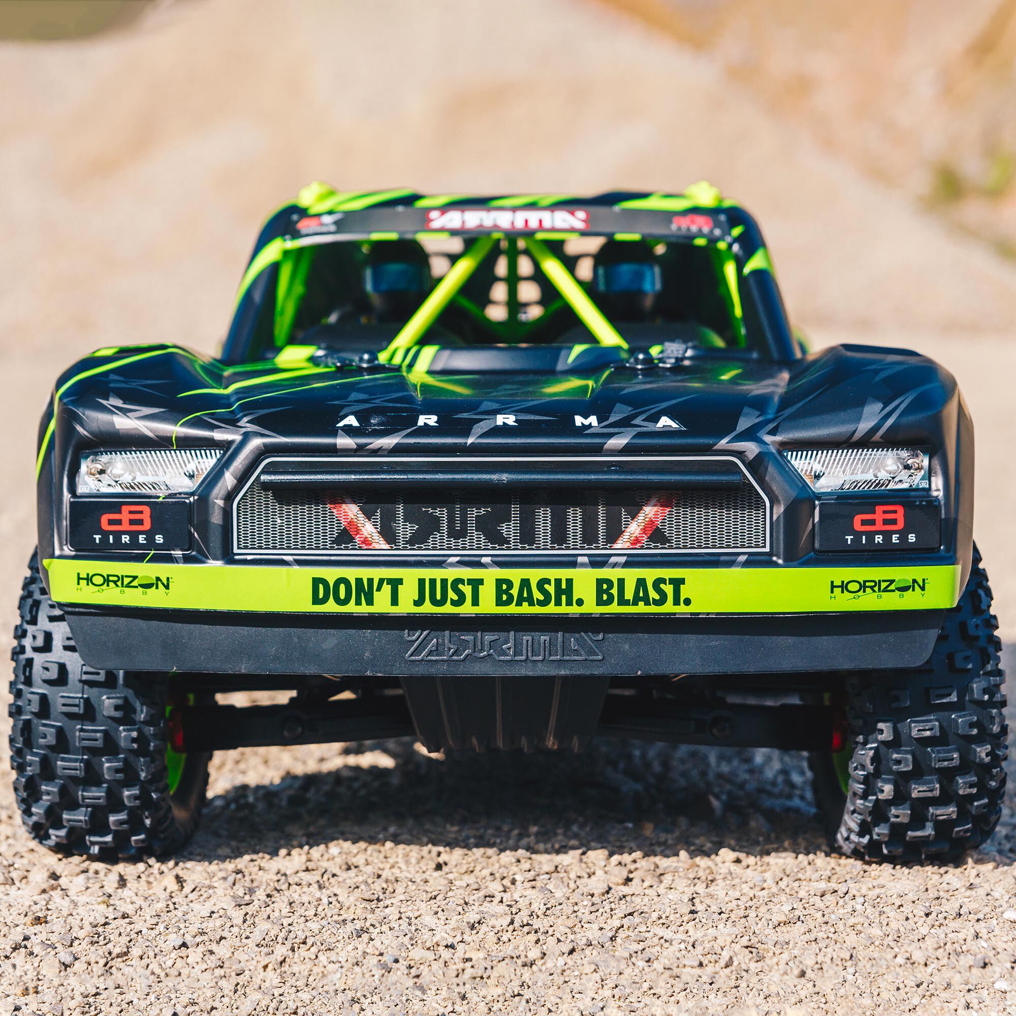 ARRMA 1/7 MOJAVE 6S 4X4 RTR Brushless Desert Truck, Green/Black