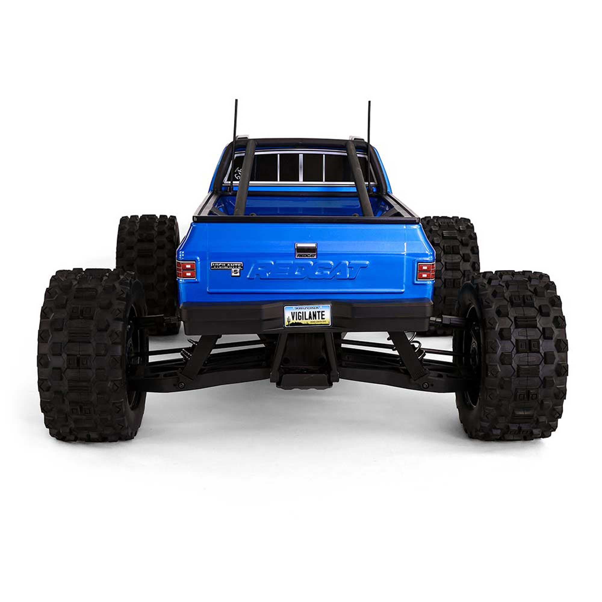 Redcat Racing 1/5 Vigilante 4x4 8S Brushless Electric Monster Truck RTR, Blue