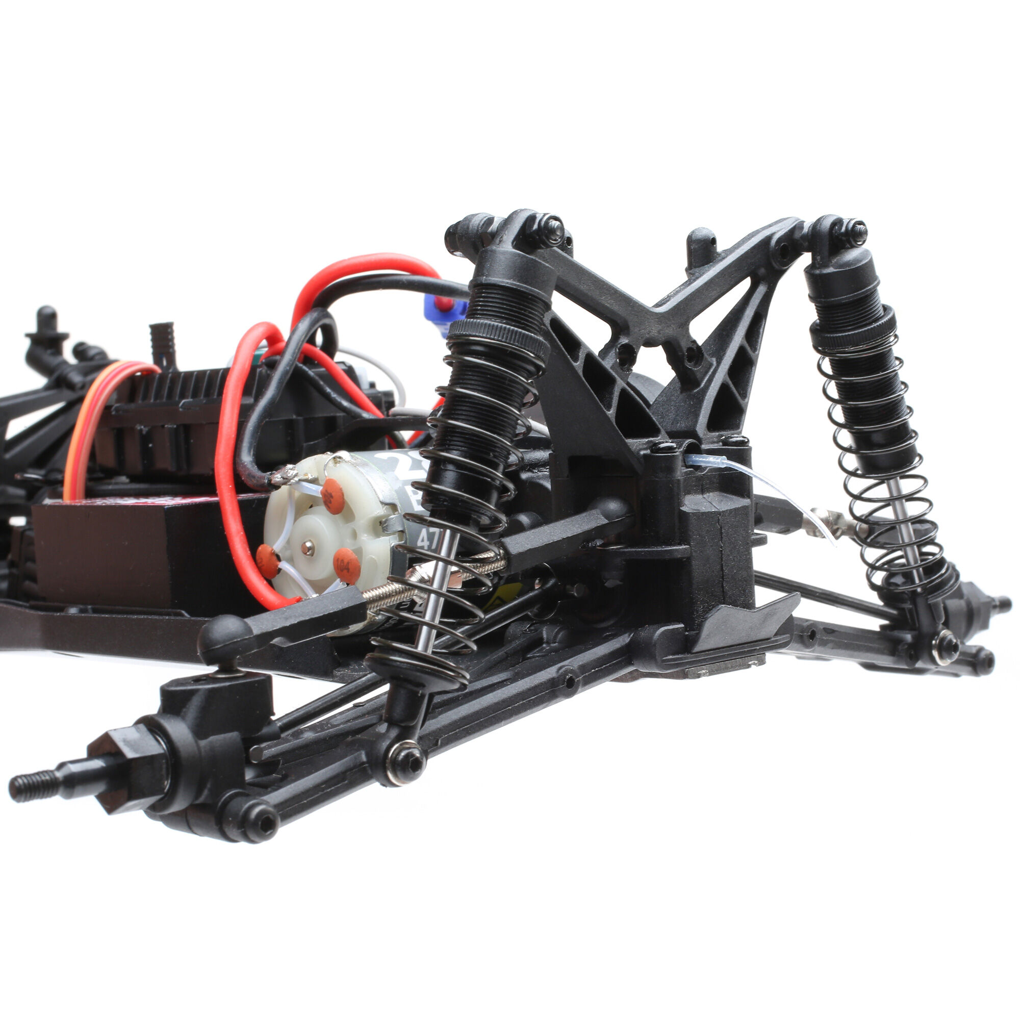 Losi 1/18 Mini-T 2.0 2S 2WD RTR Brushed Stadium Truck (Battery & Charger included), Red