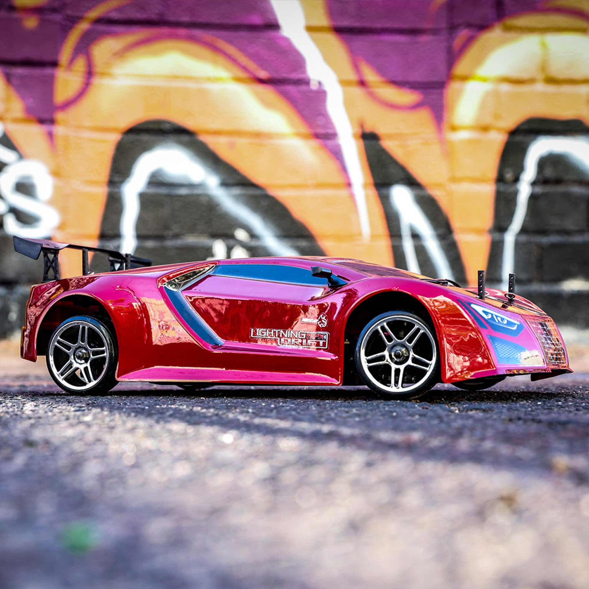 Redcat Racing 1/10 Lightning EPX Drift 4WD Brushed RTR, Red